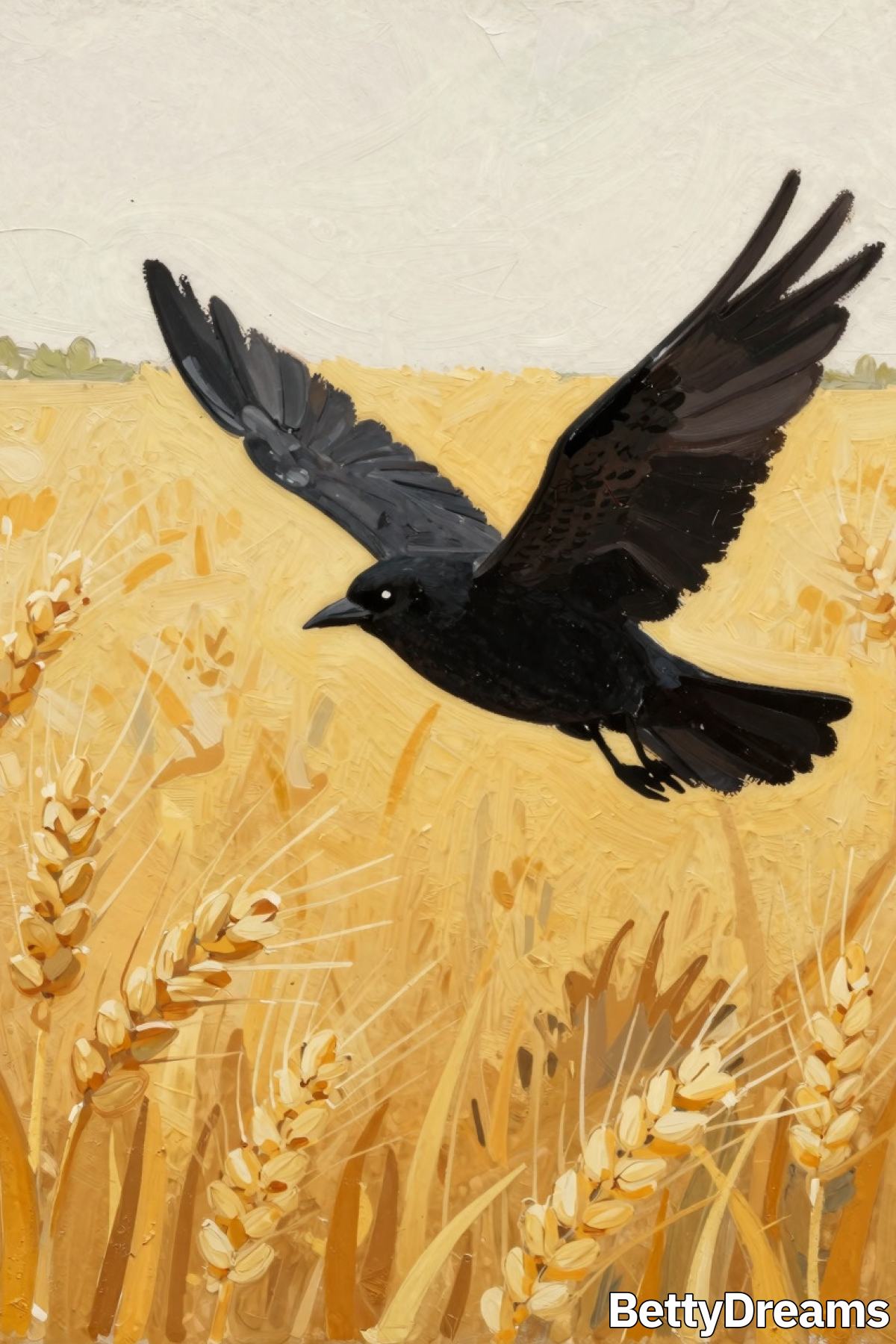 seeing a black bird in a dream