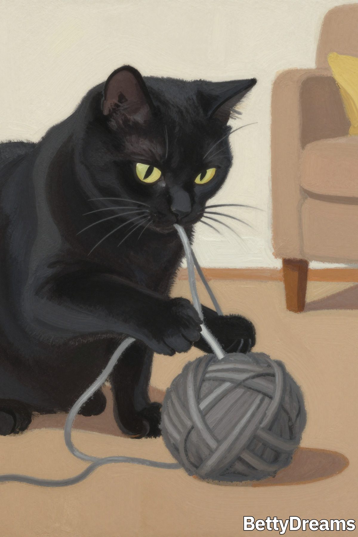 spiritual meaning of black cat in dream