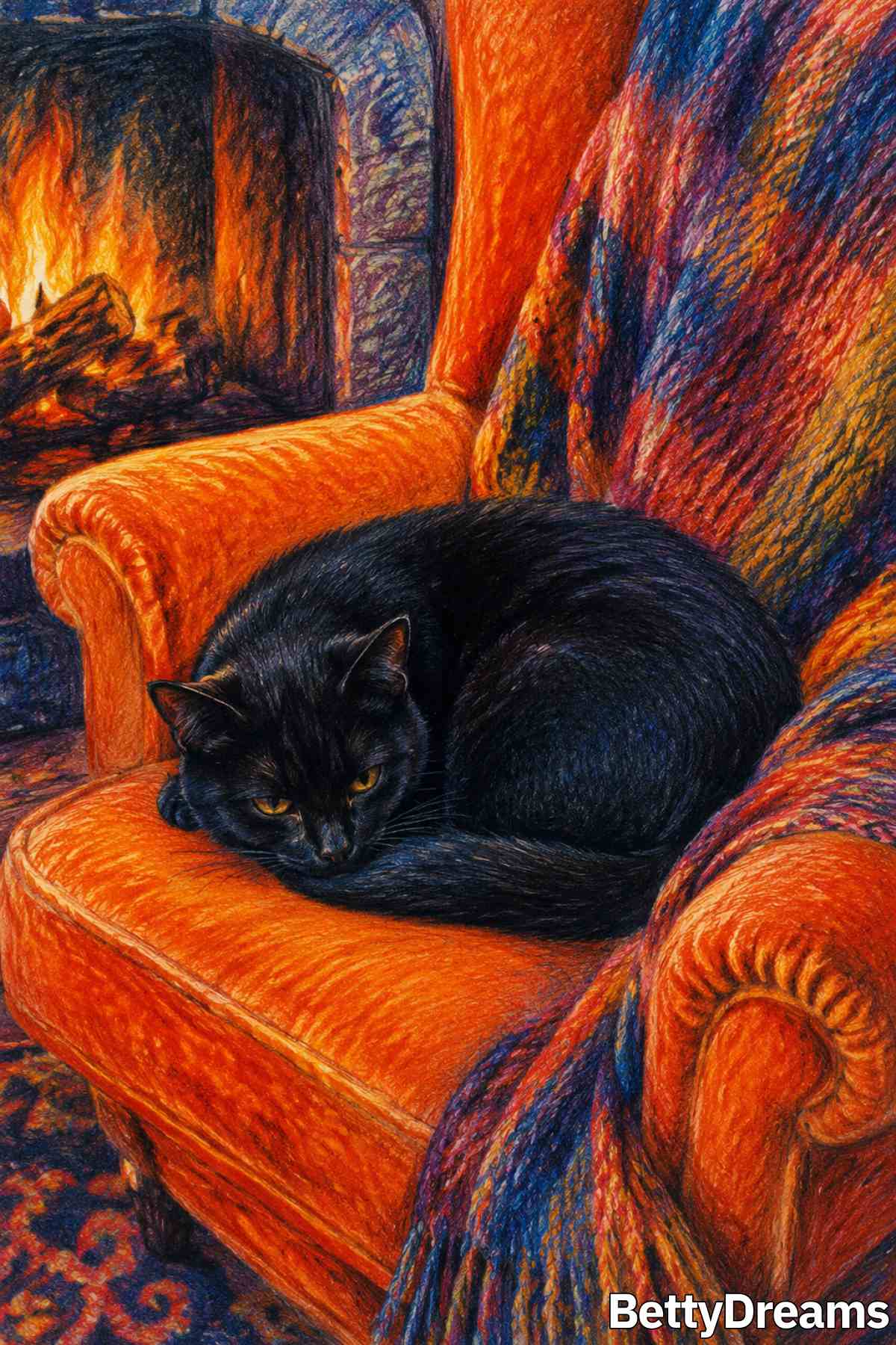having a dream about black cat