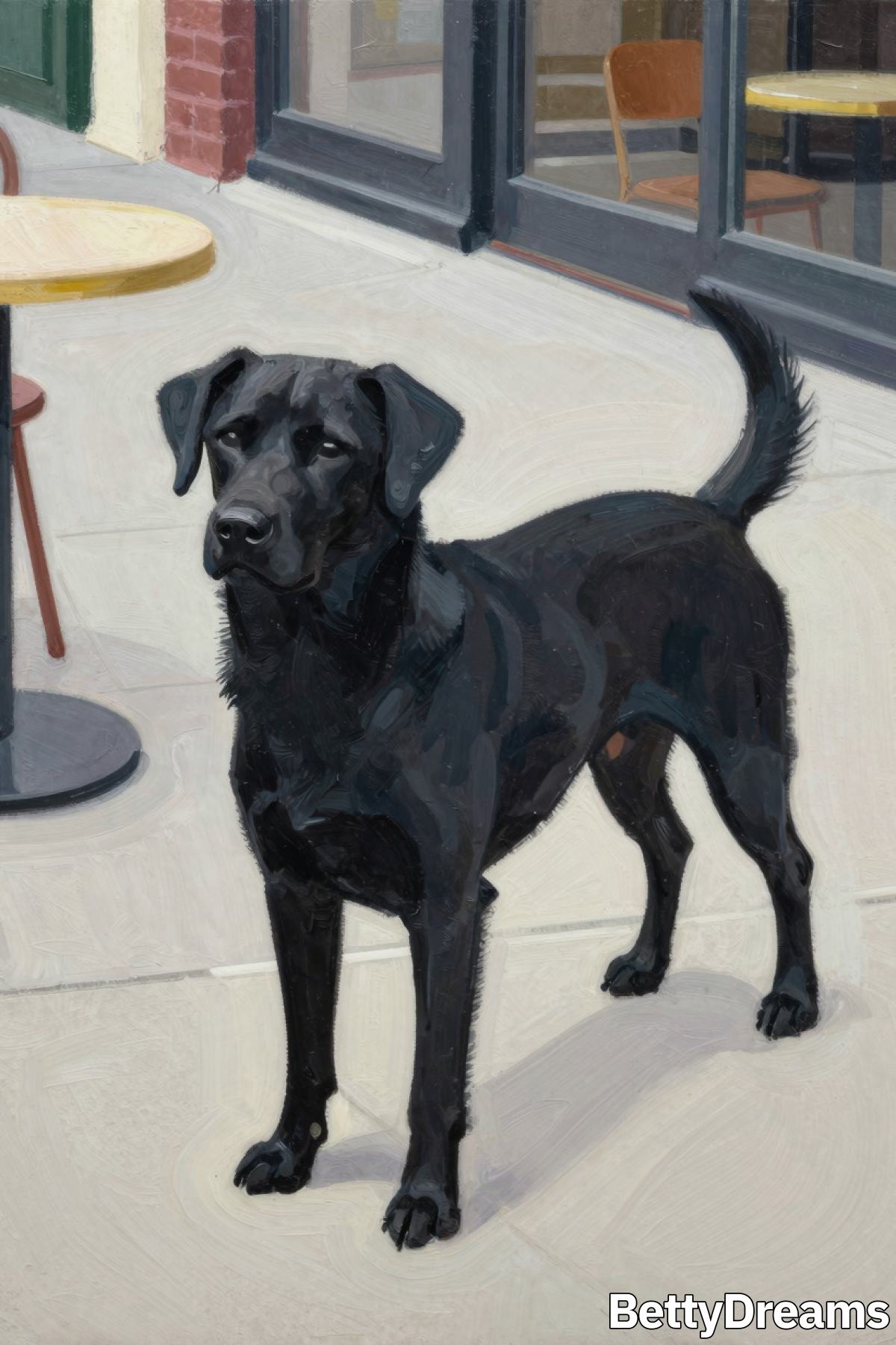 spiritual meaning of black dog in dream