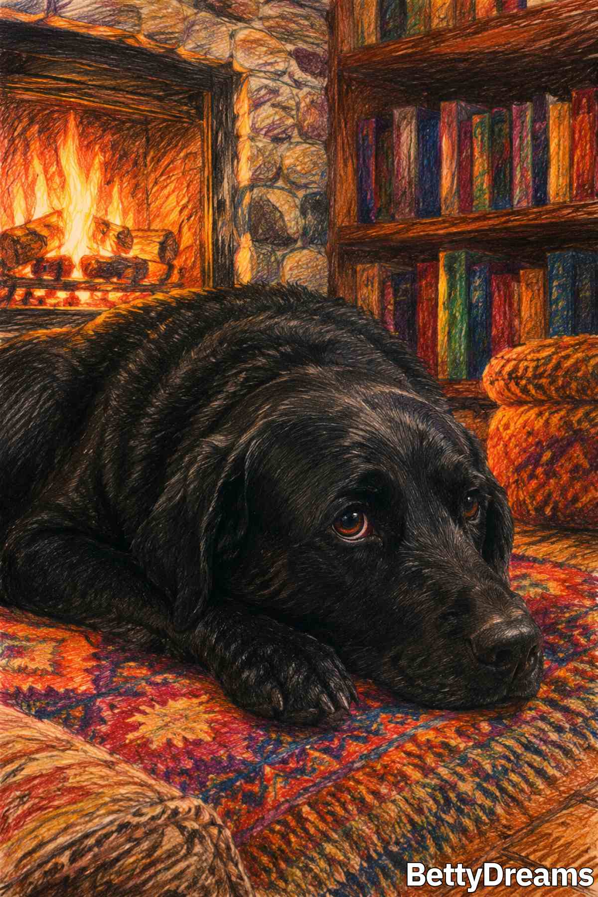 symbolism of a black dog in dreams