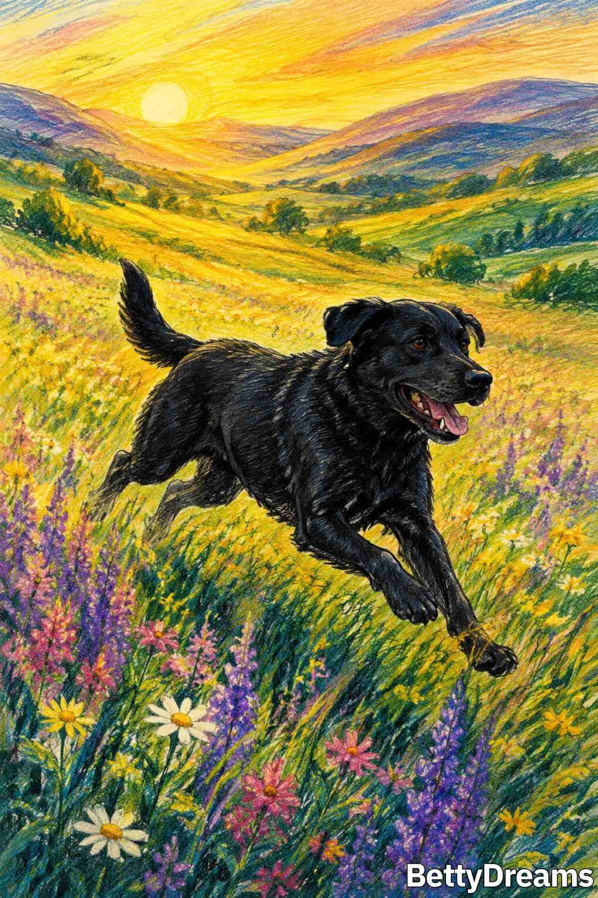 what a black dog means in a dream