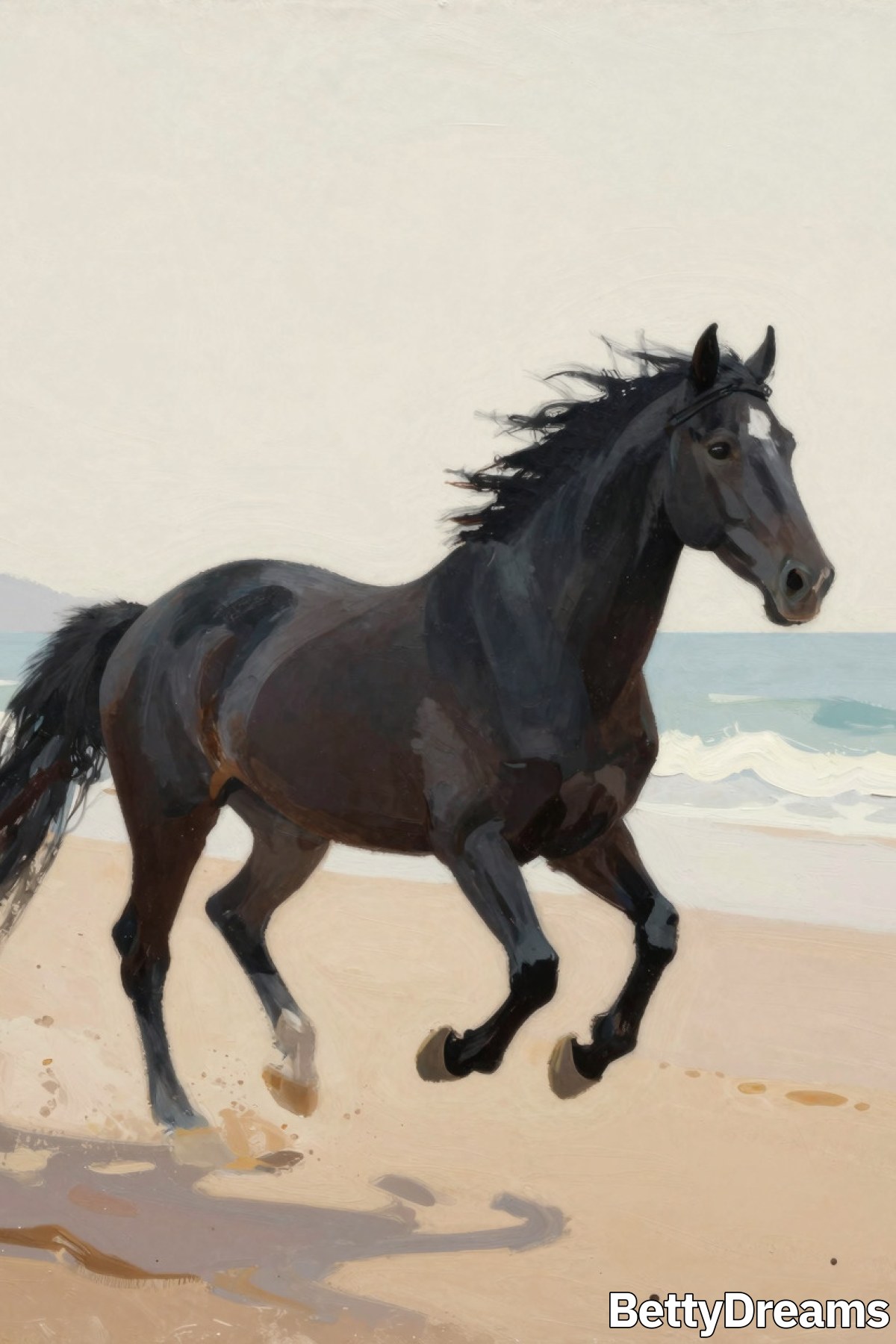 having a dream about a black horse