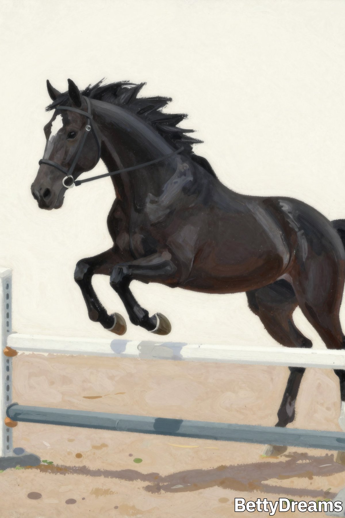 symbolism of black horse in dreams