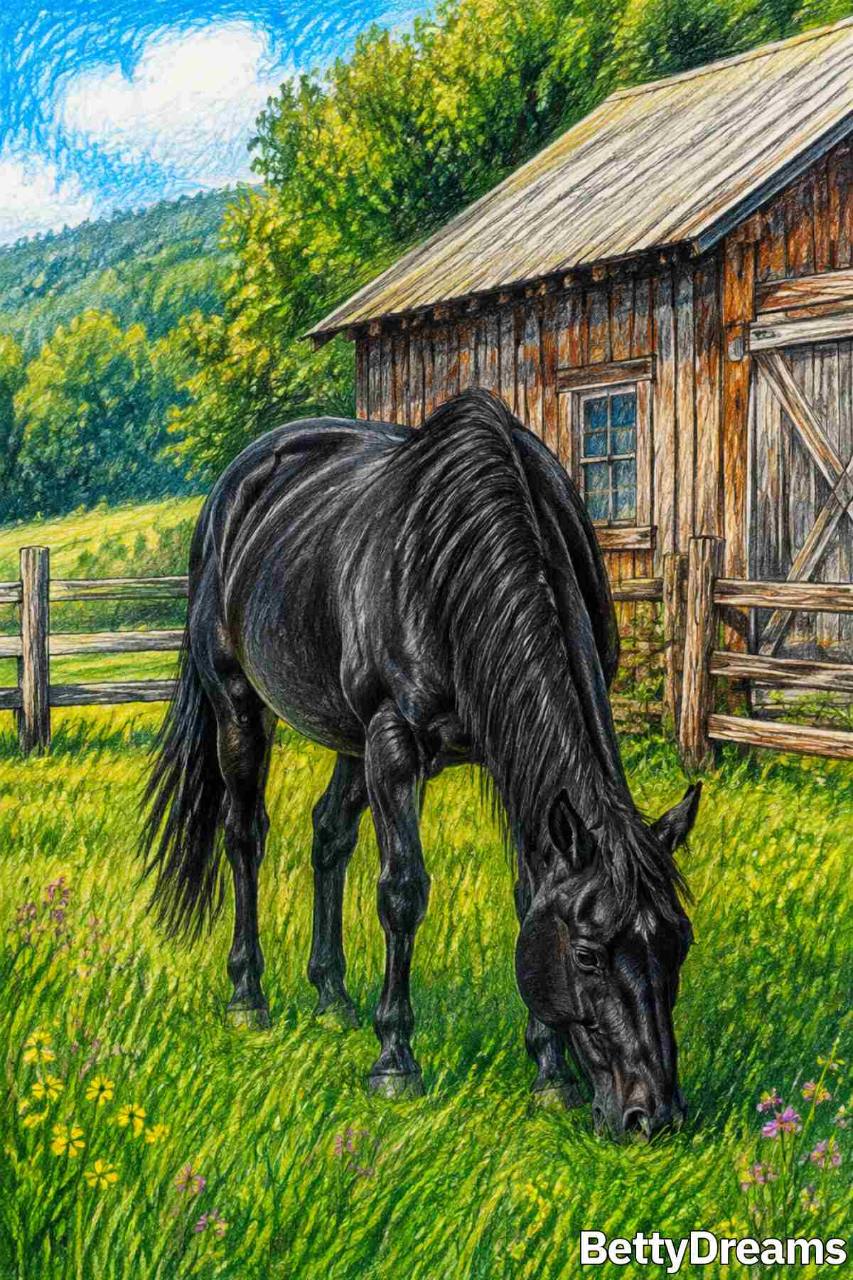 dreams about black horses