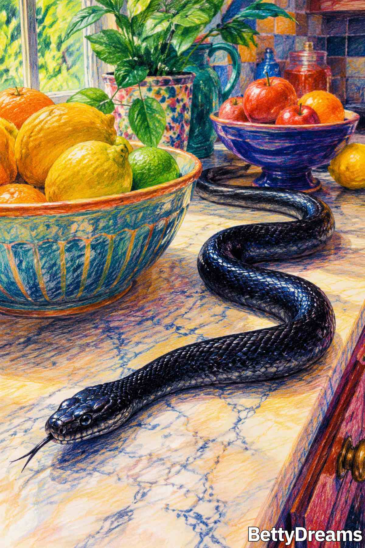 black snake in dream