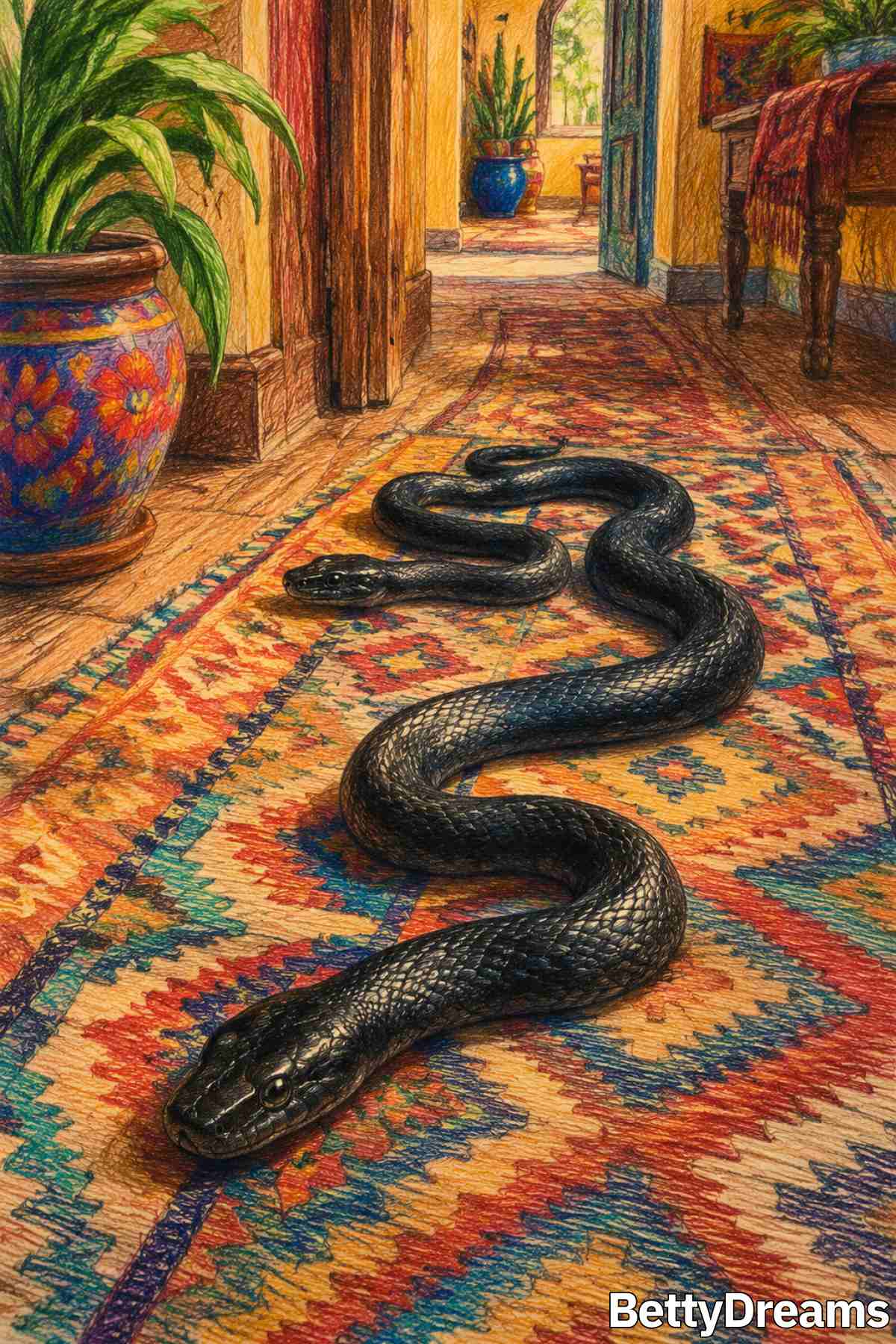 house snake dream