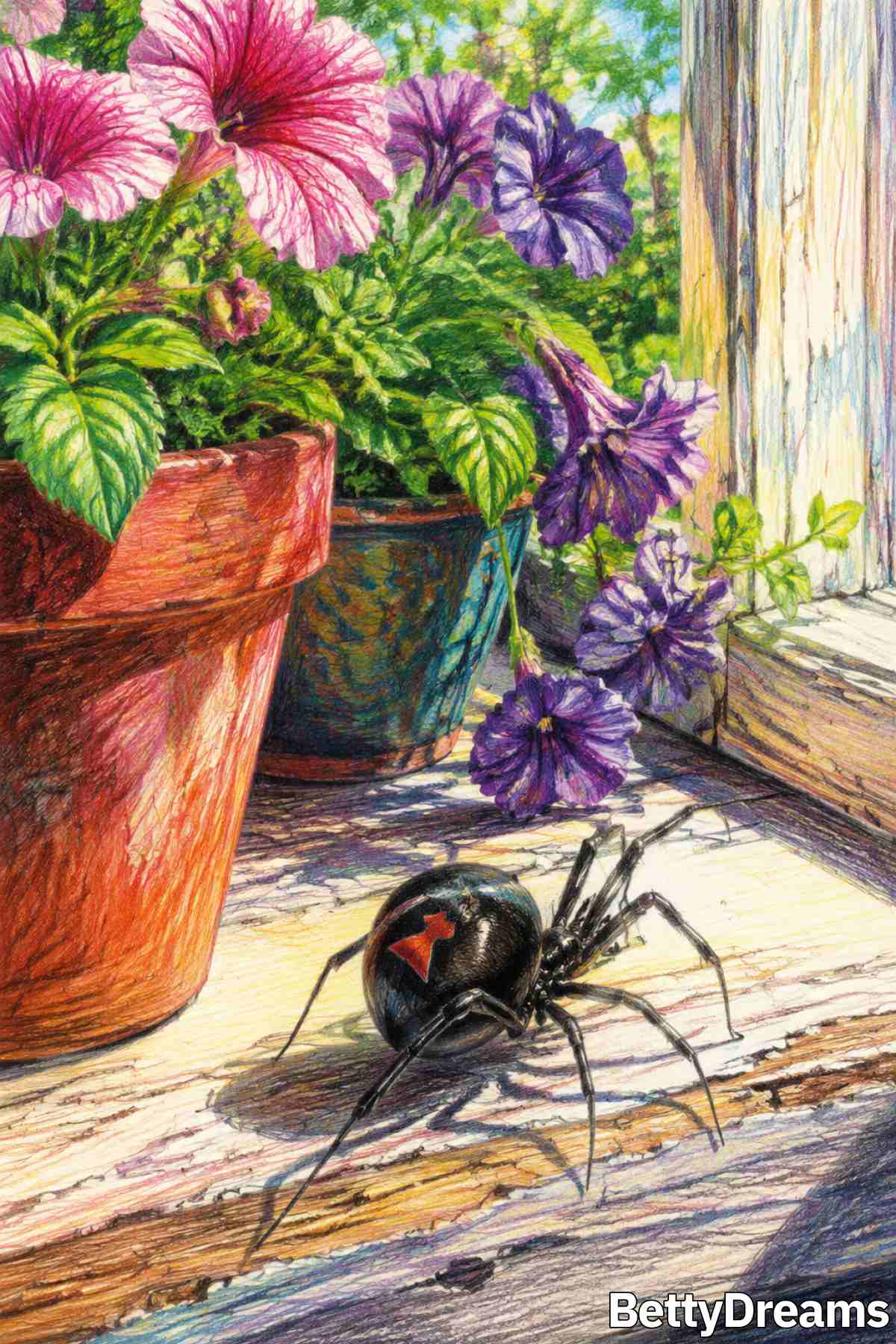 dreams about black widows