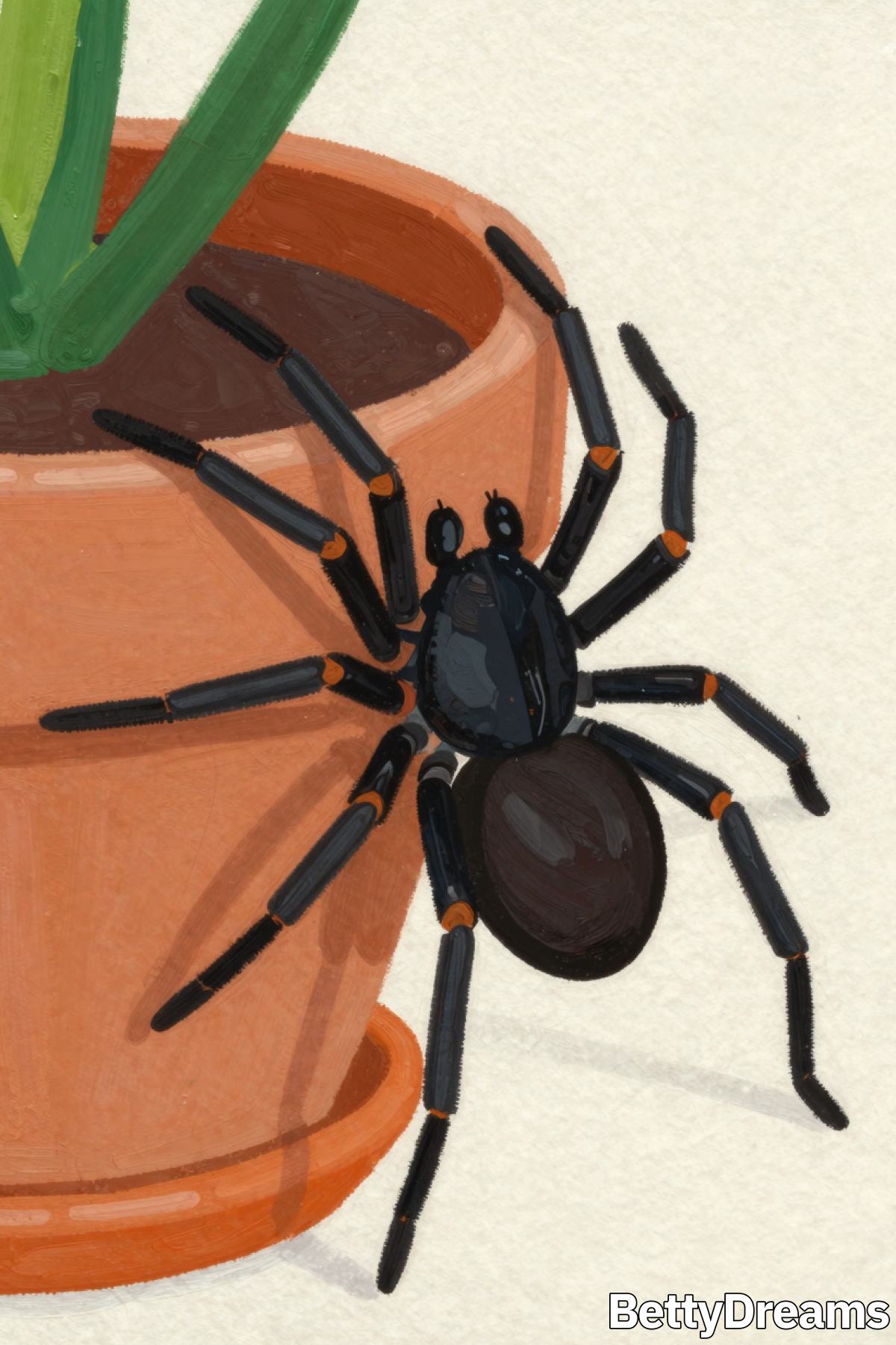 meaning of black widow in dream