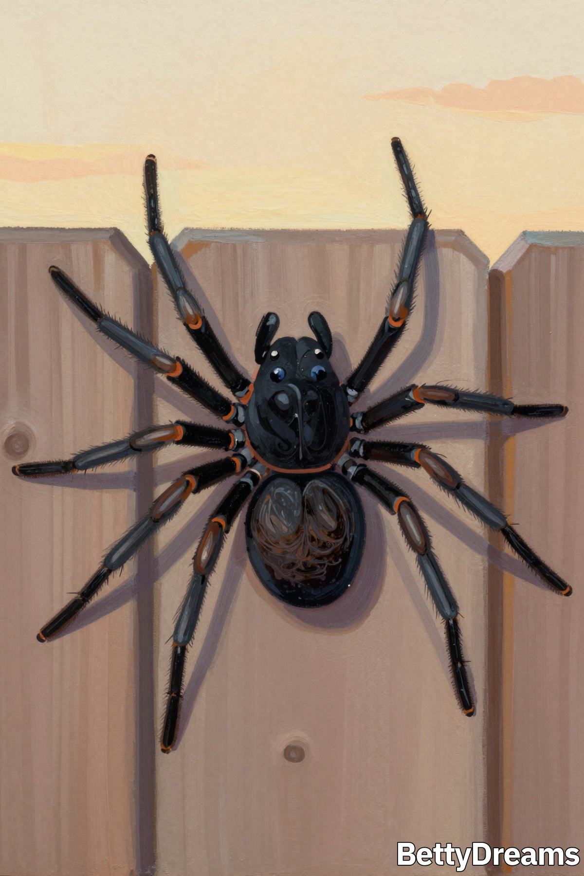seeing a black widow in a dream
