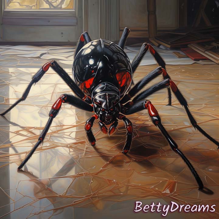 dream about black widow 