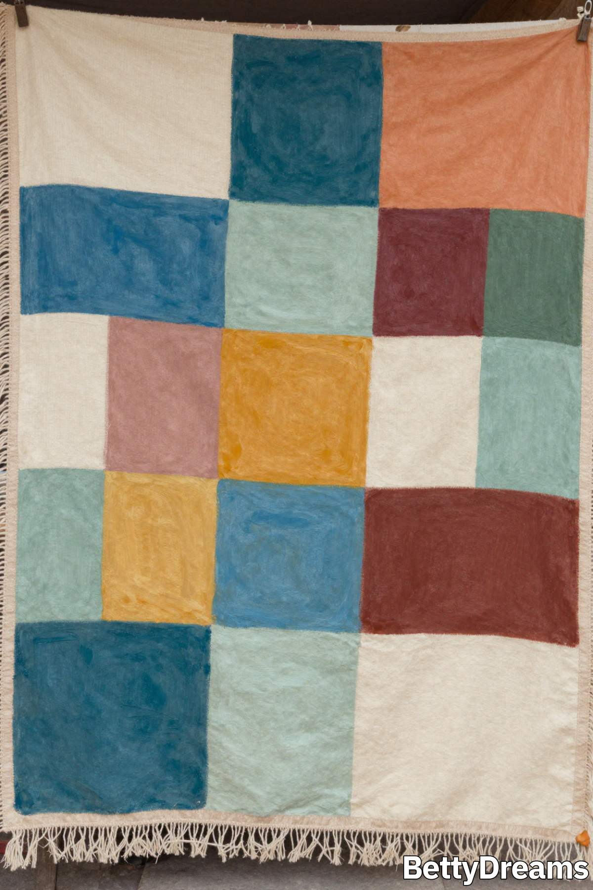 having a dream about blankets