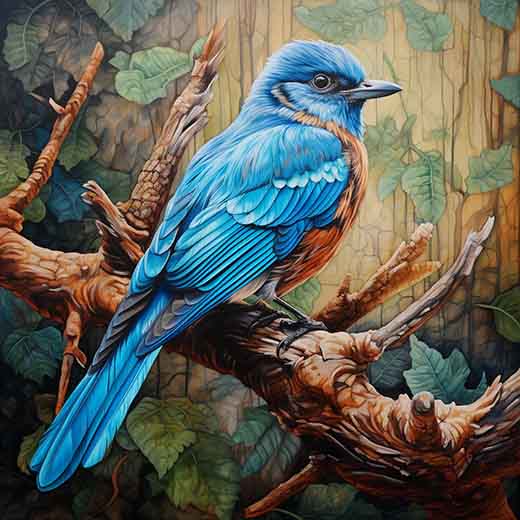 dream about blue bird