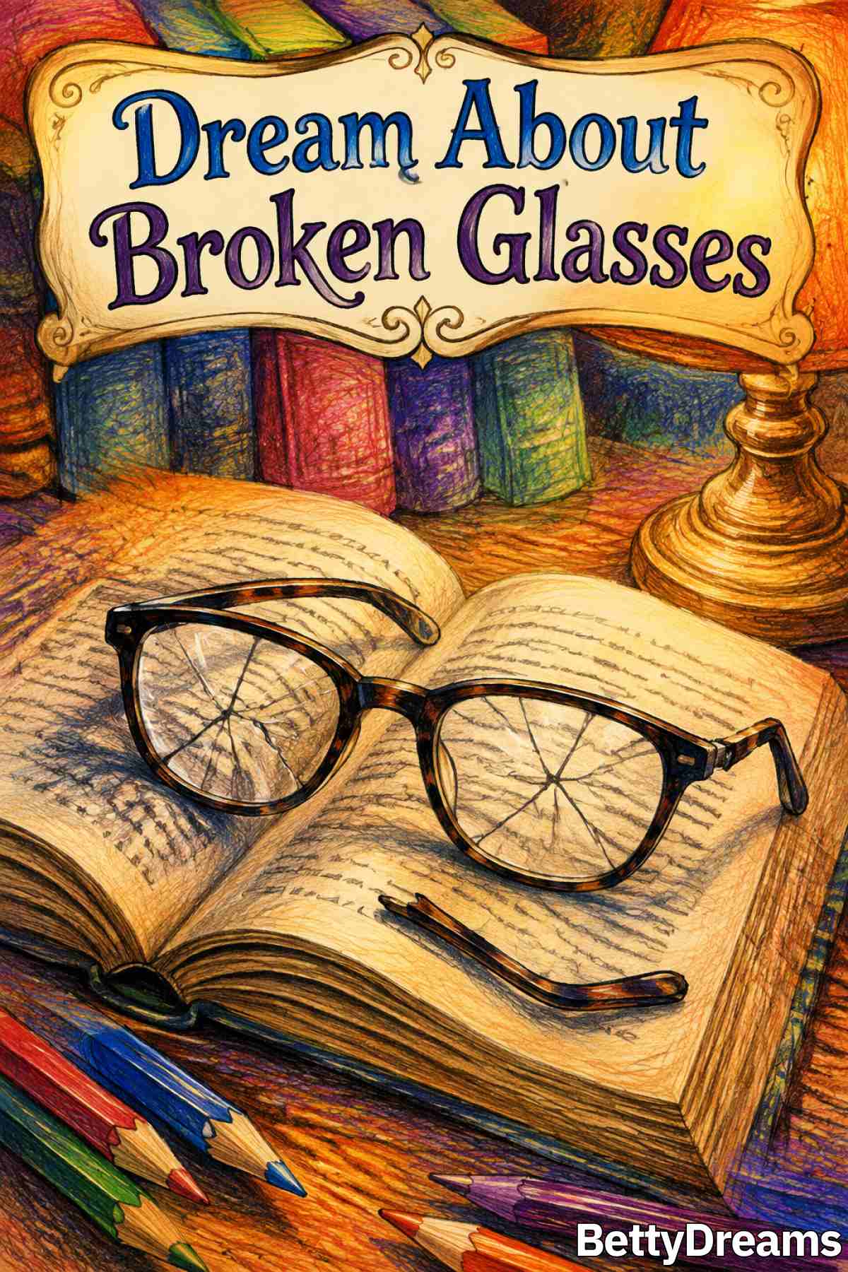 broken glasses in a dream