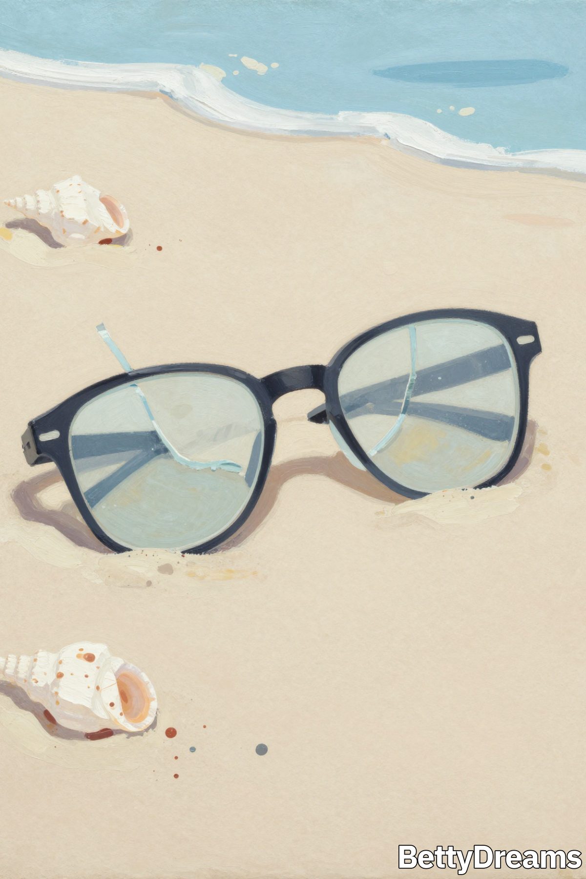 dreaming of shattered glasses