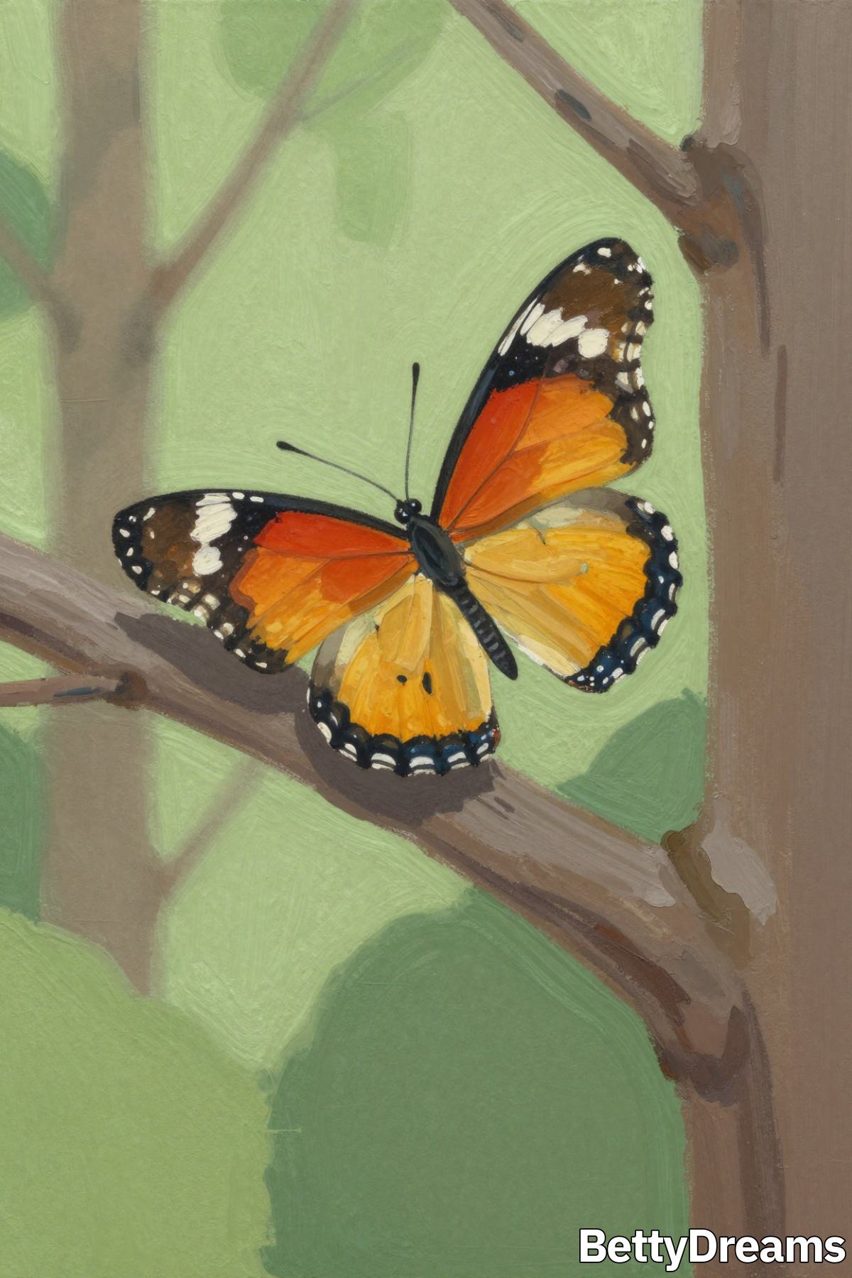 dreaming of a butterfly