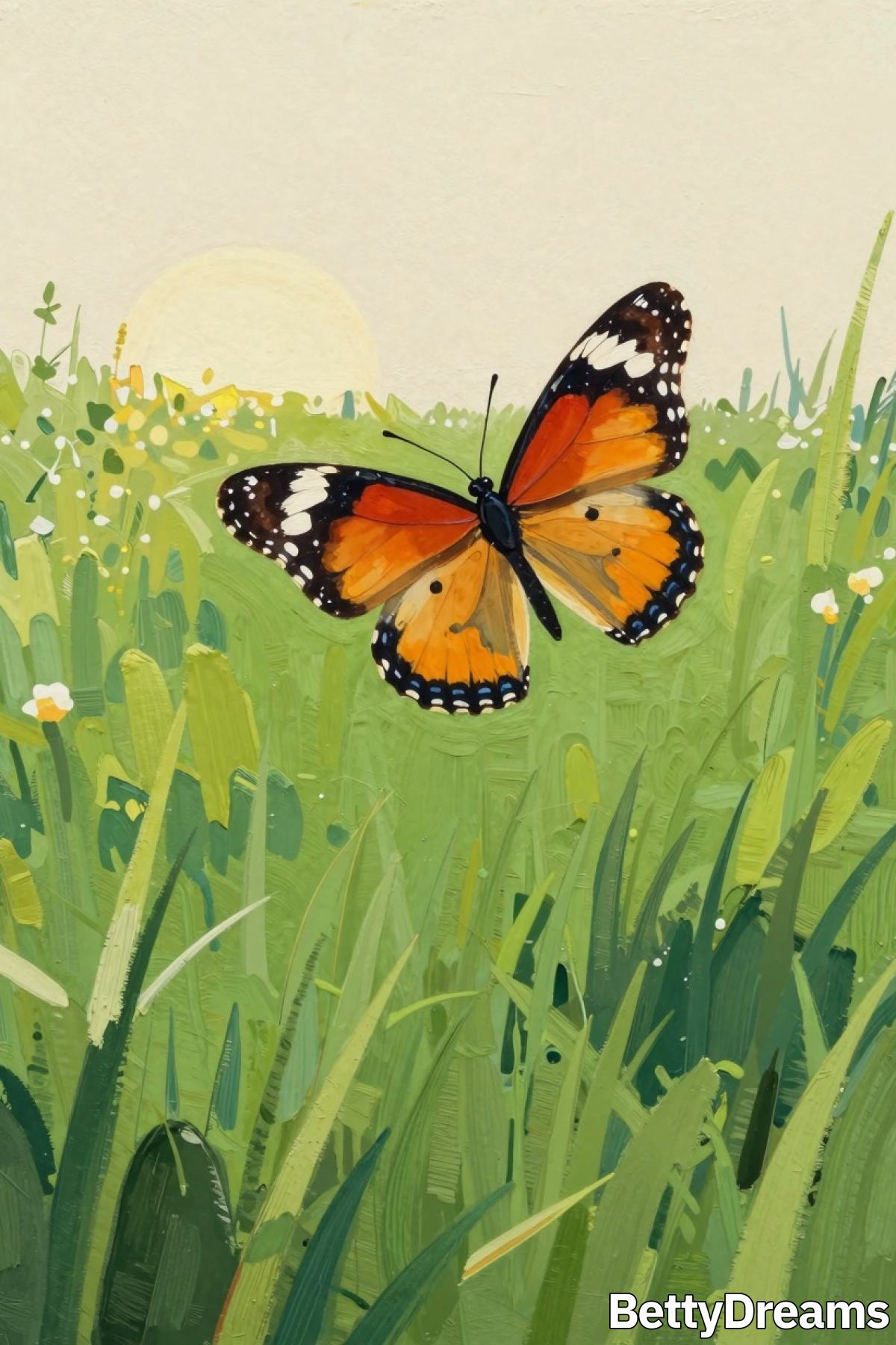 seeing butterflies in a dream
