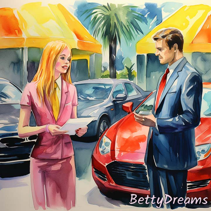 buying car dream number