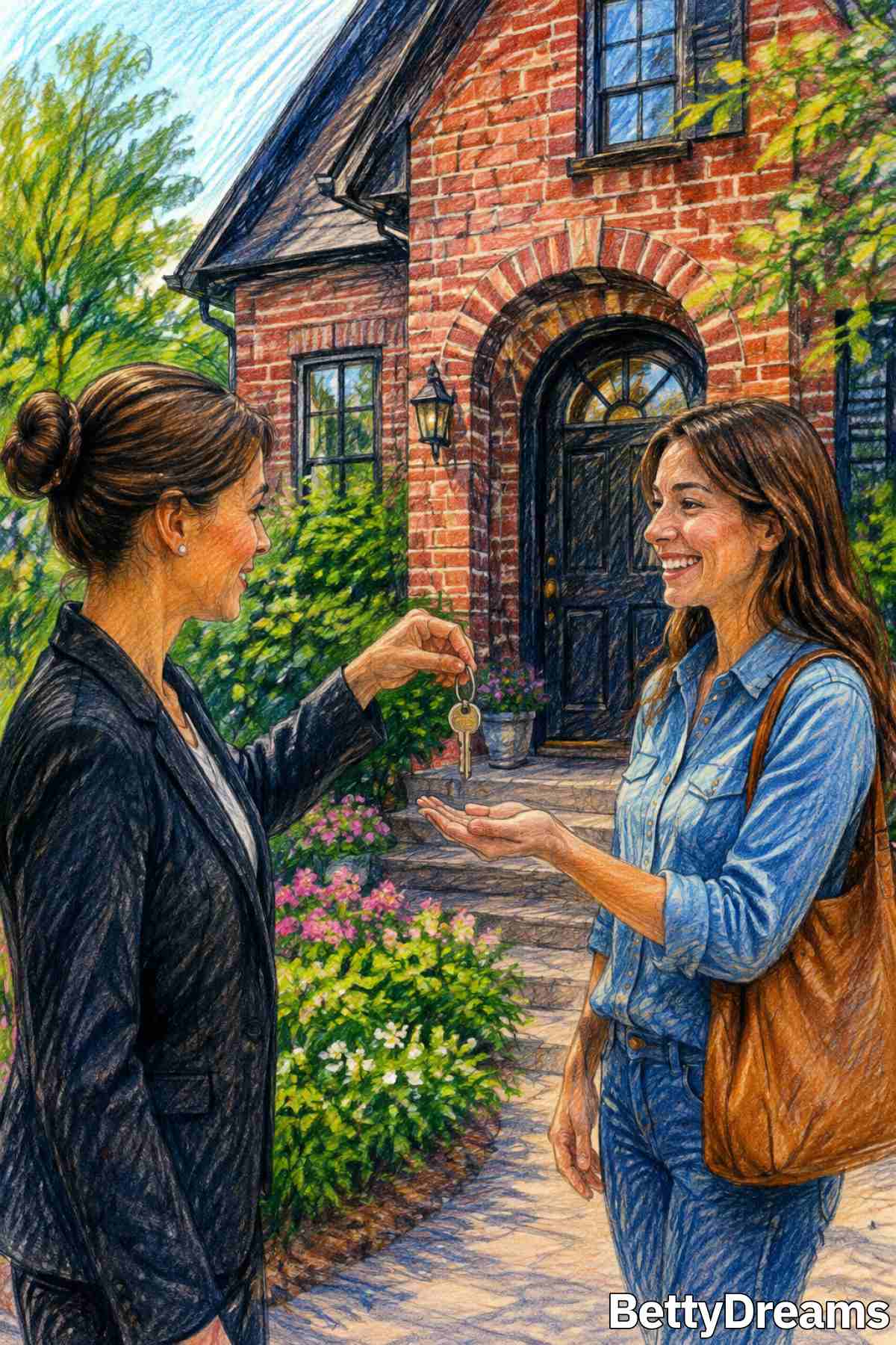 buying a house in a dream