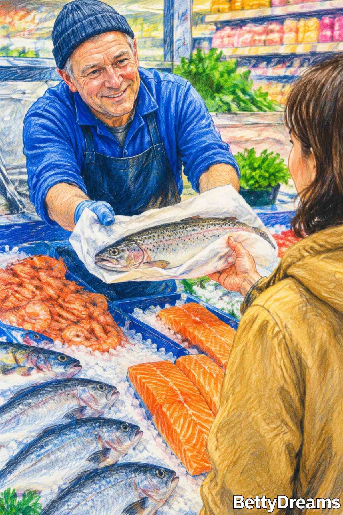 buying fish dream meaning