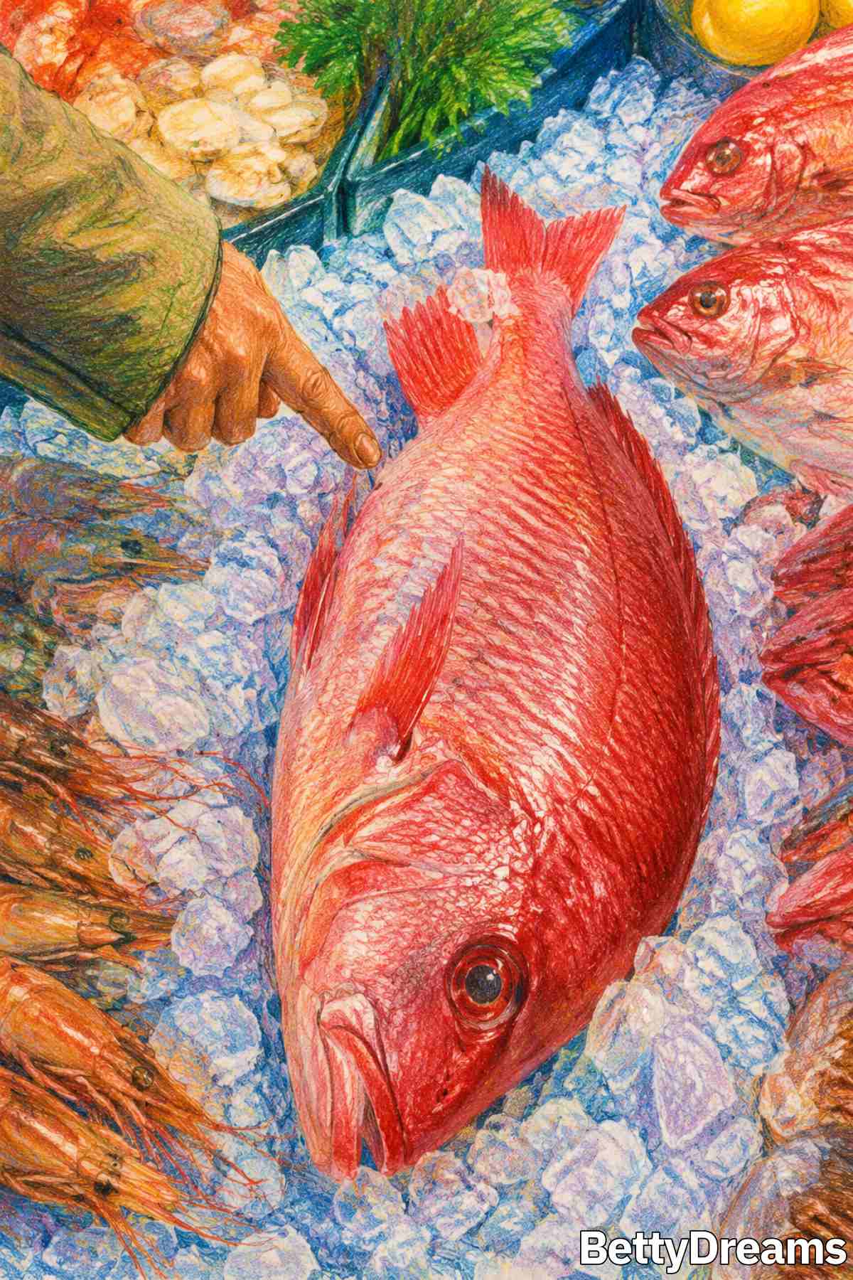 dreams about buying fish