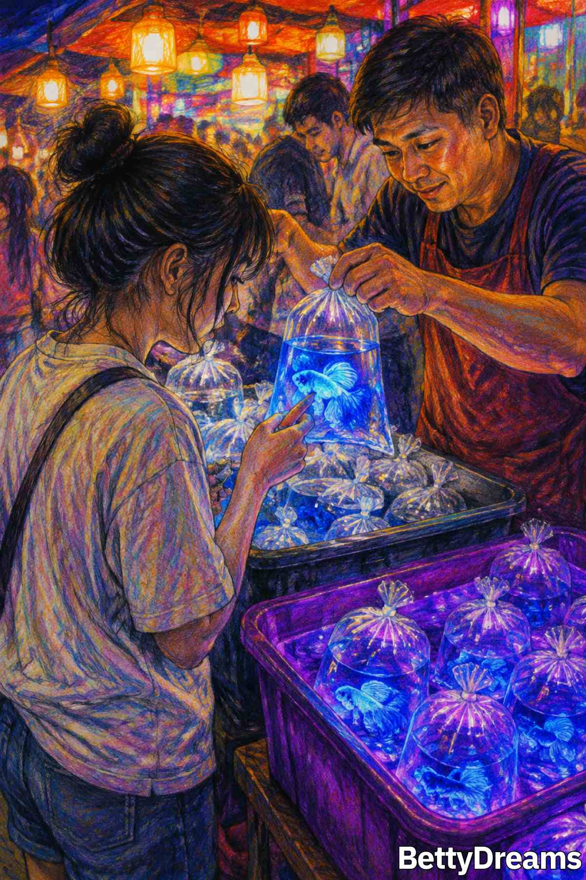 buying fish in dream