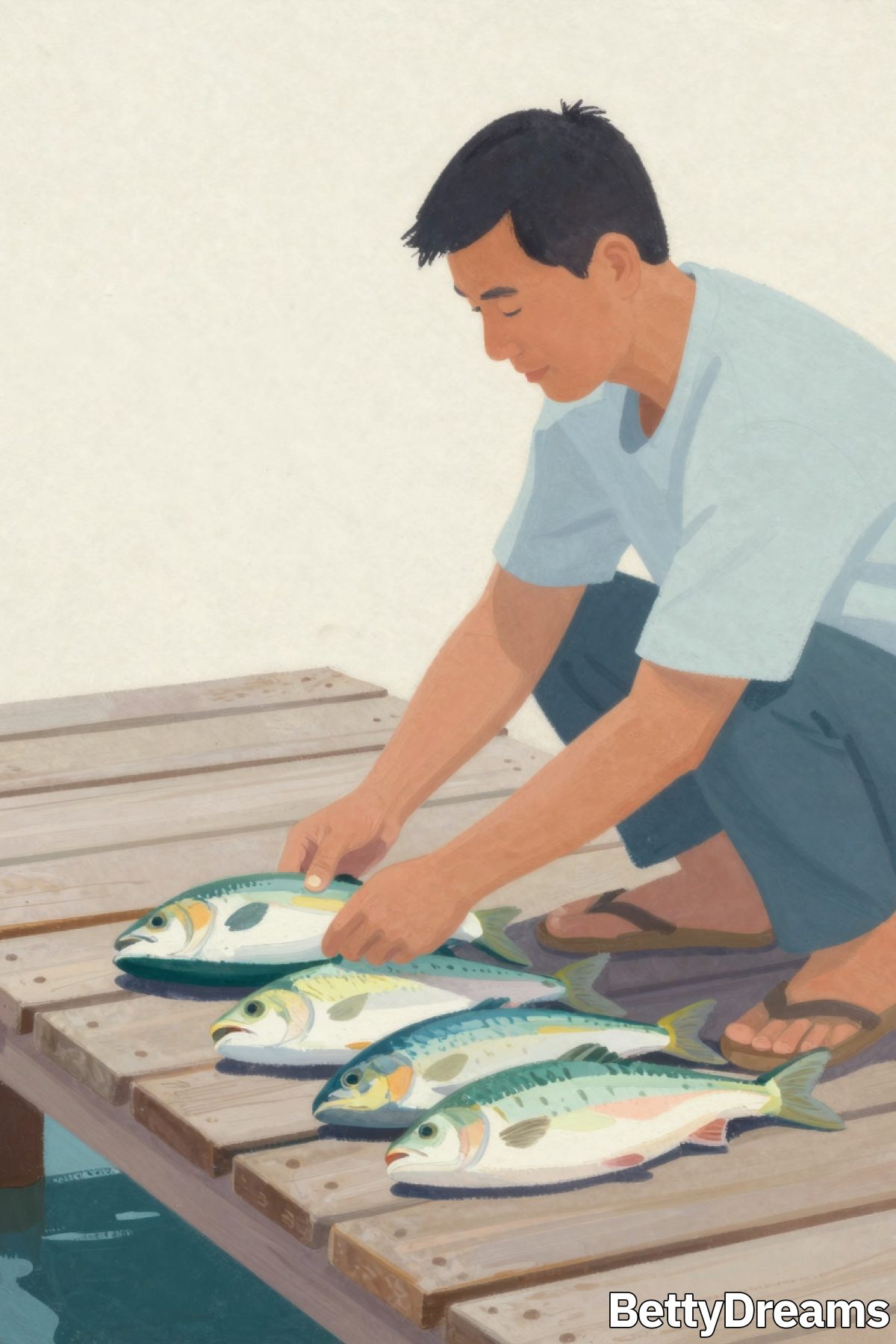 having a dream about buying fish
