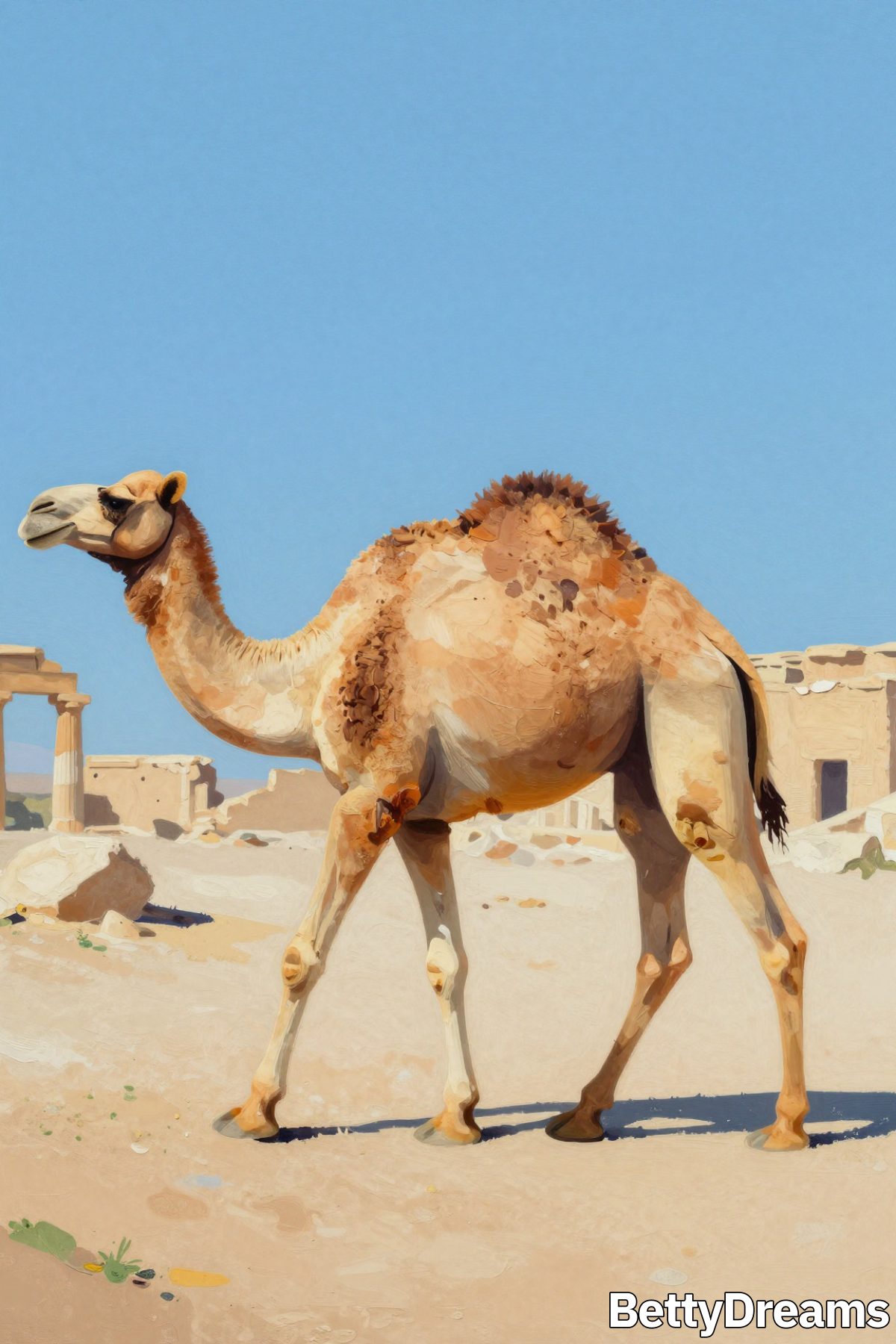 dreaming about a camel