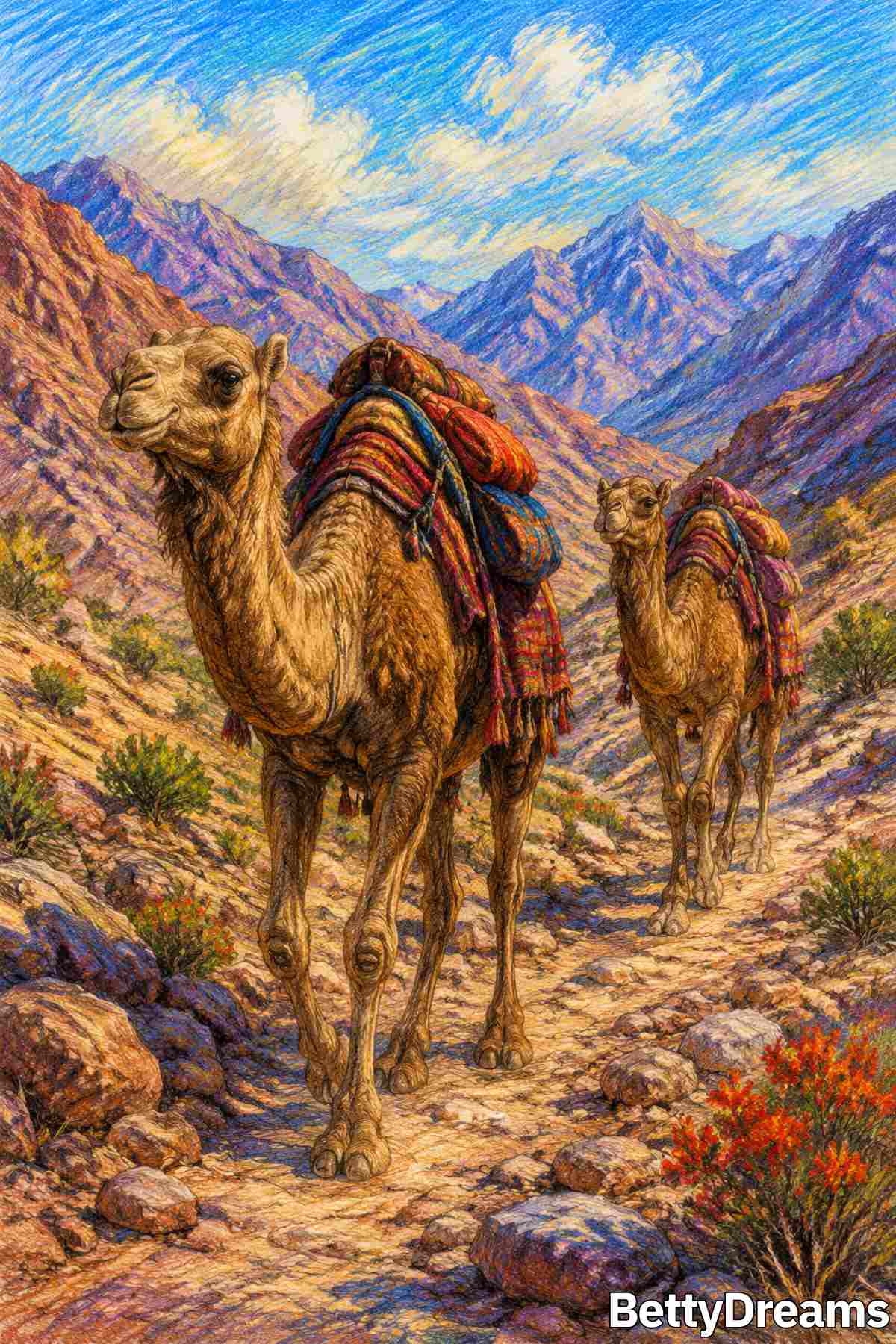 having a dream about a camel