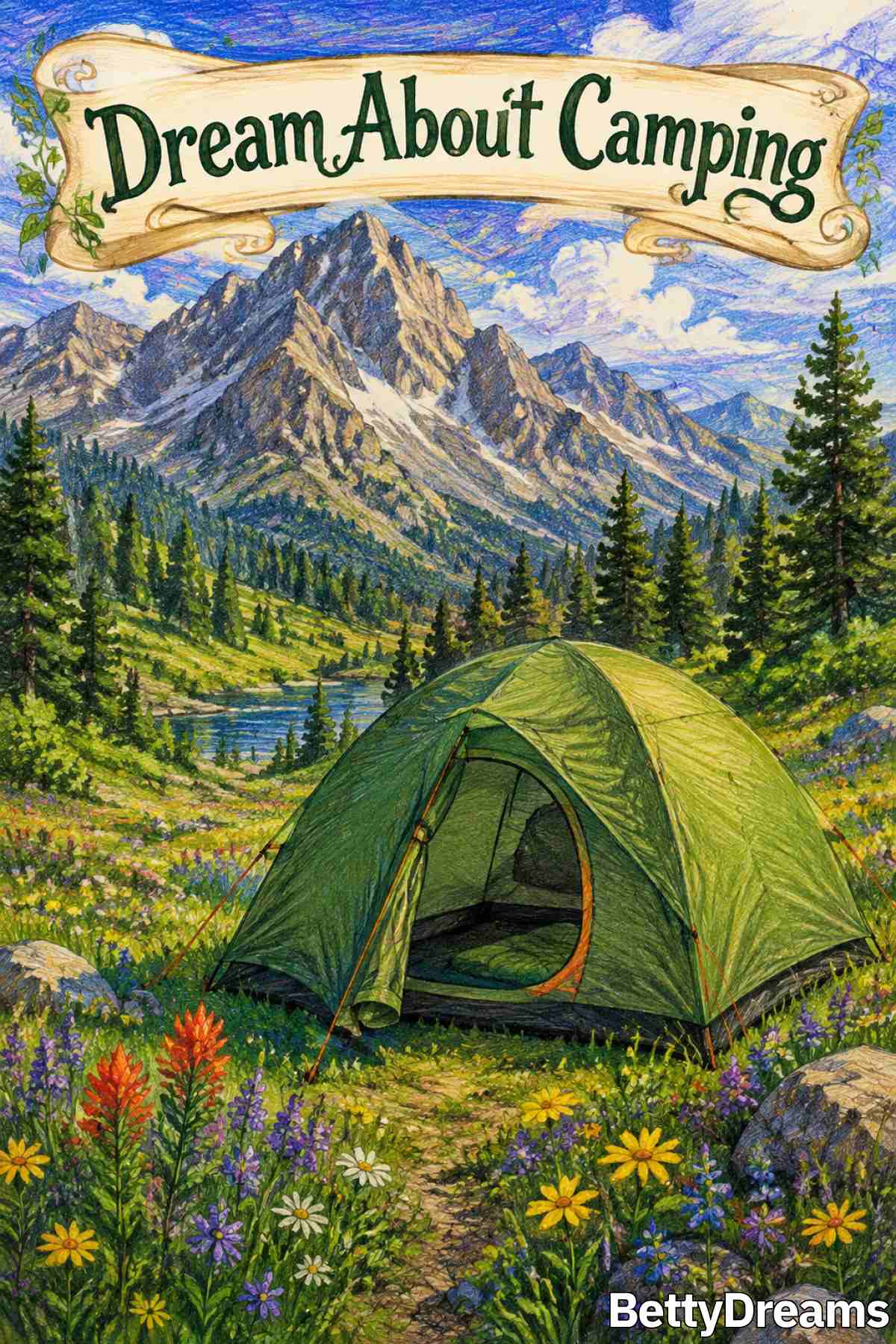 what camping means in a dream