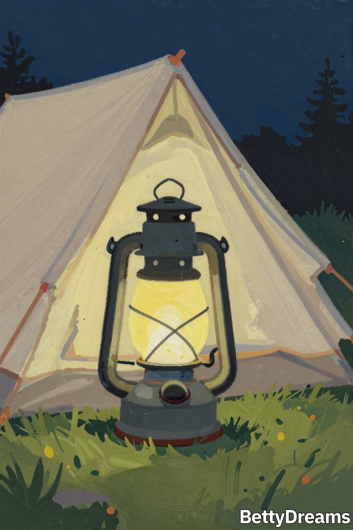 meaning of camping in dream