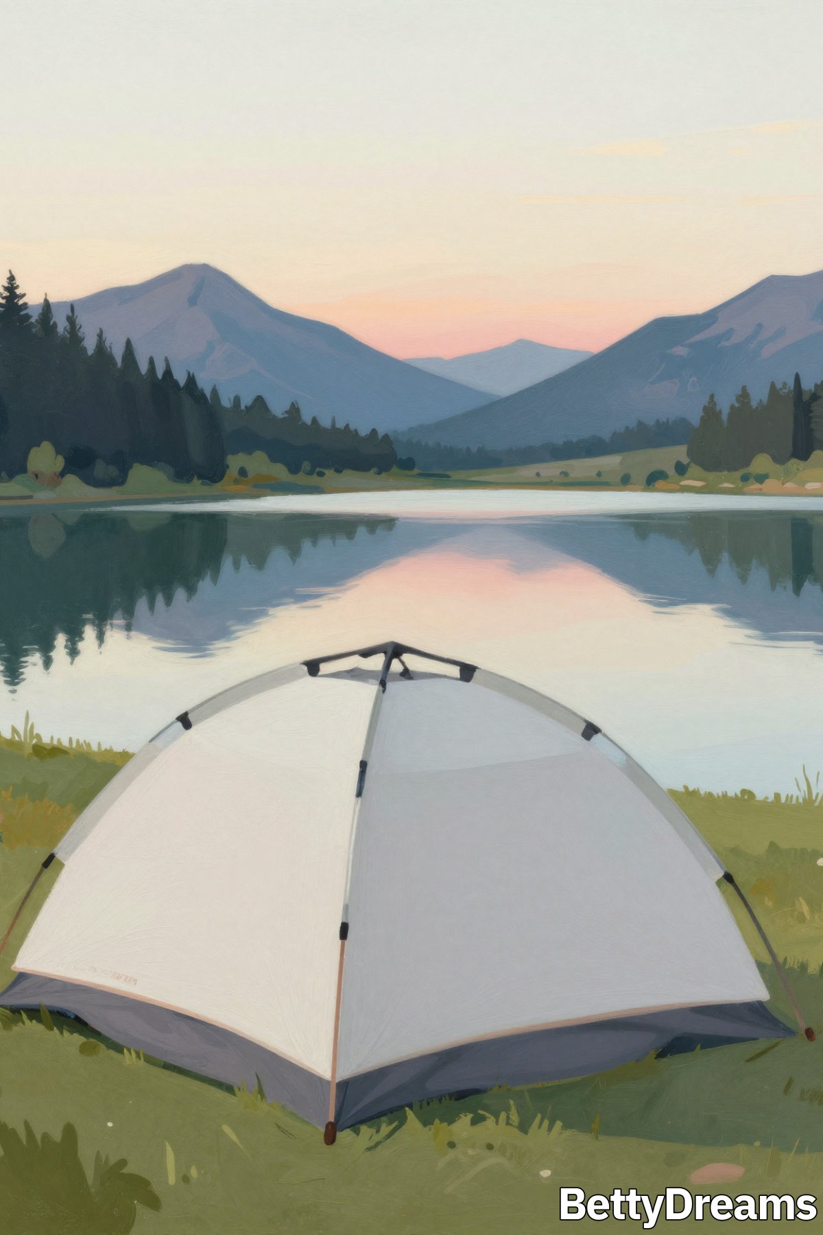dreaming about camping