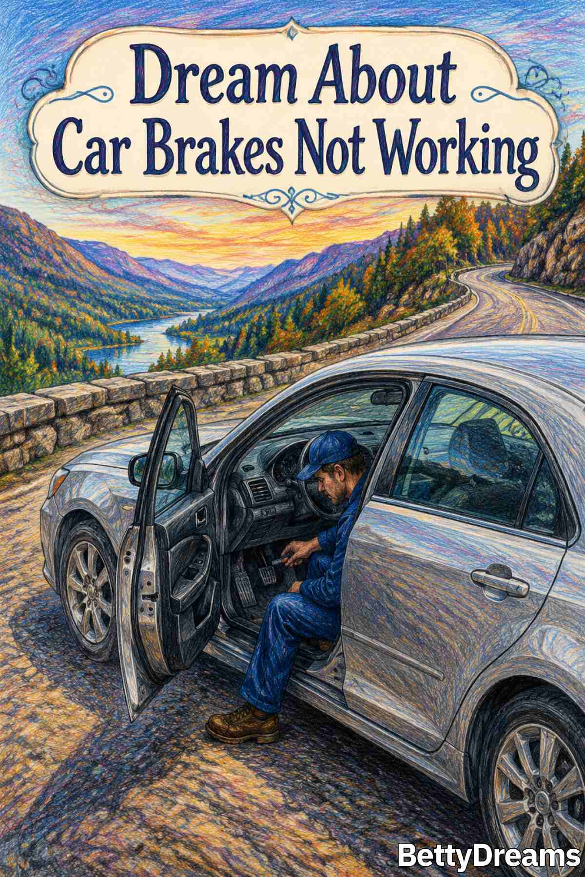 symbolism of failing car brakes in dreams