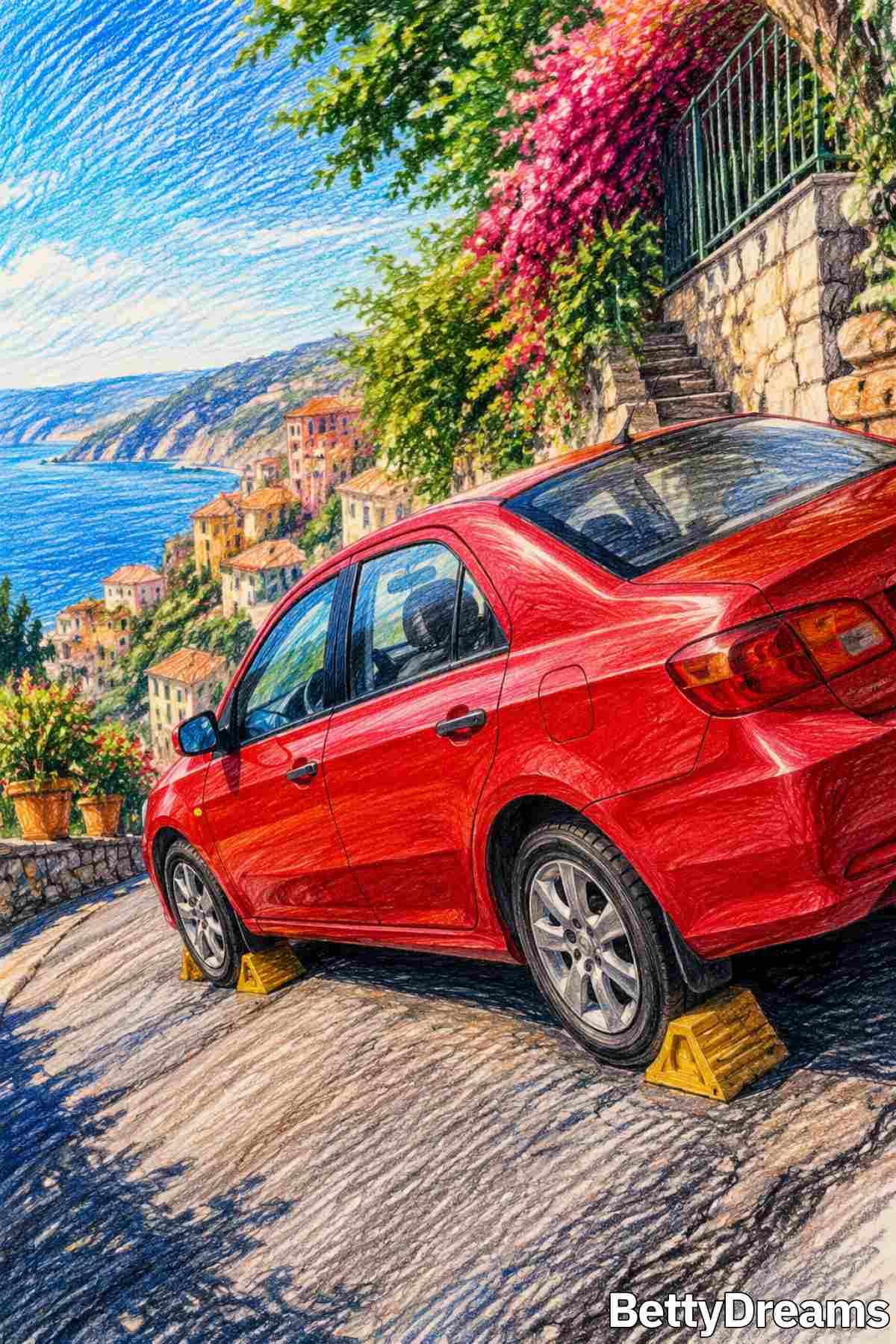 dream about car brakes not working