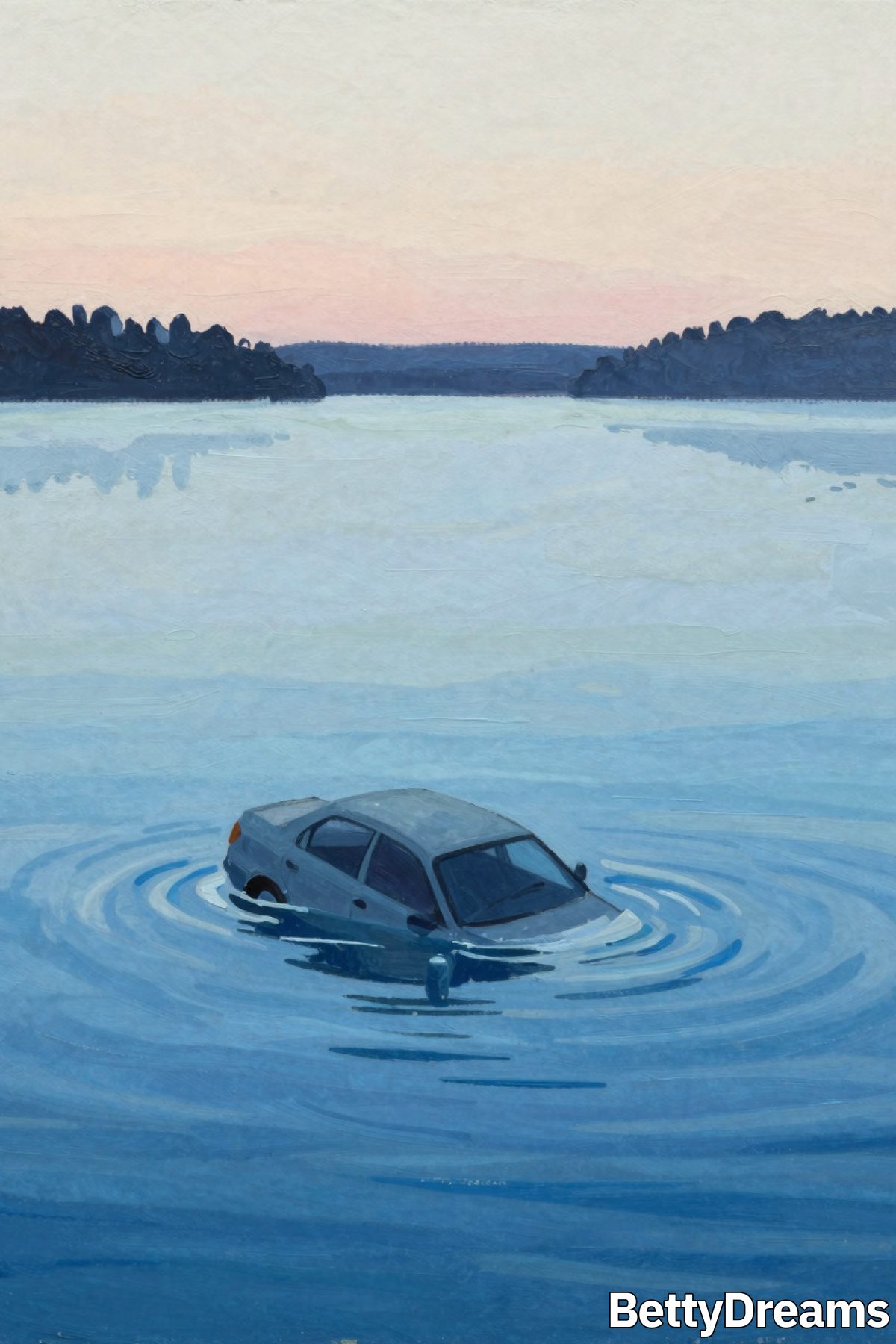 car underwater dream meaning