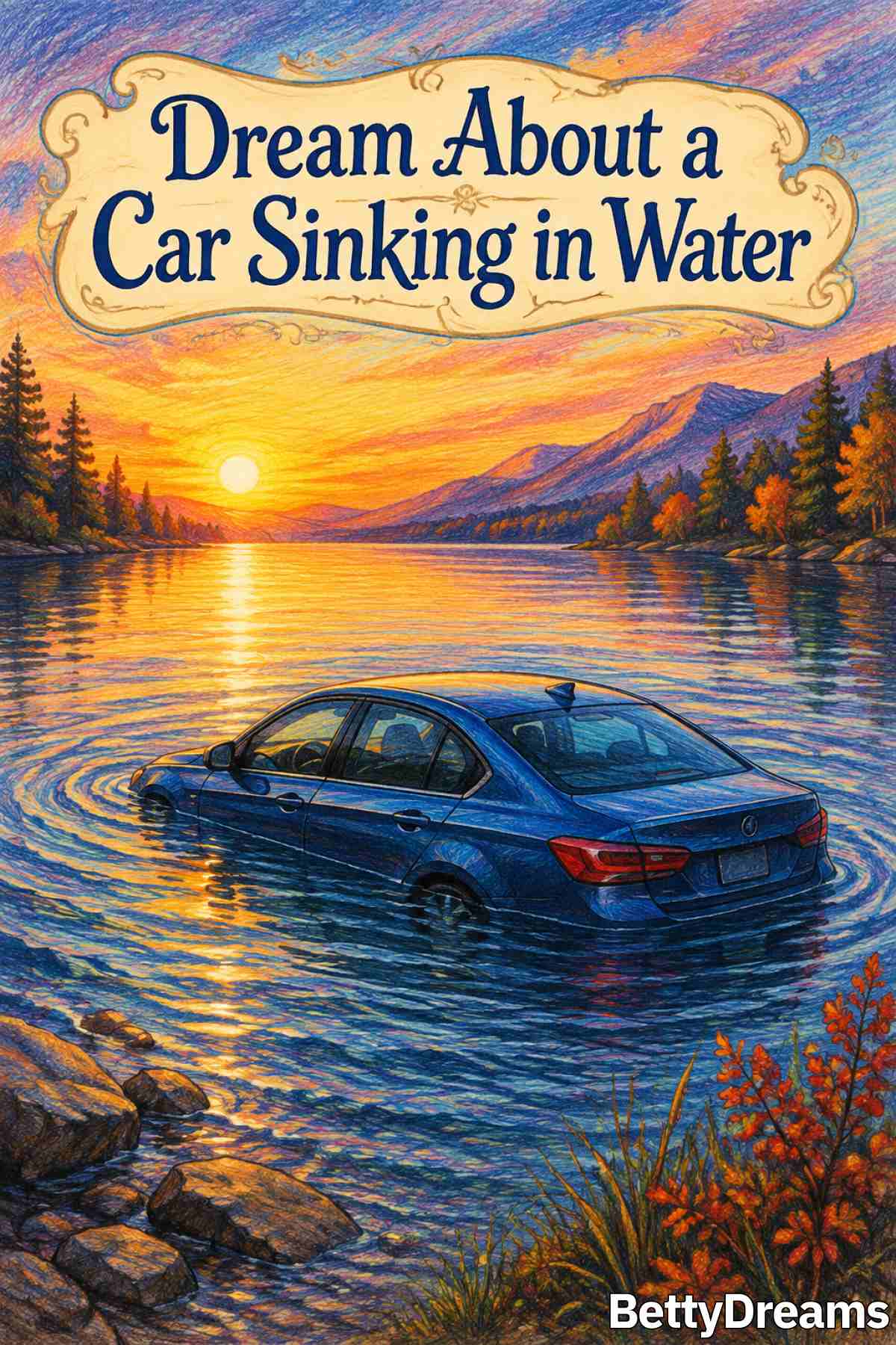 dream about vehicle underwater