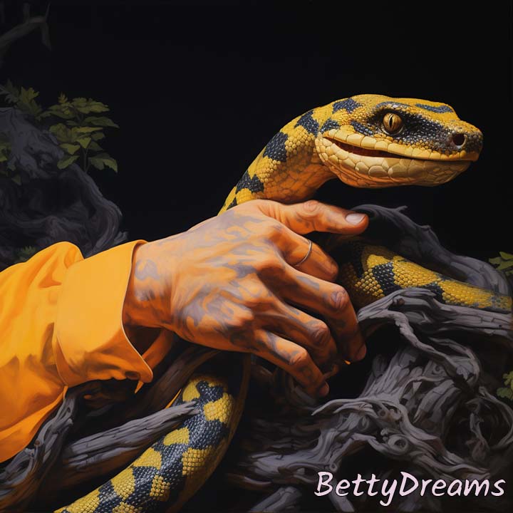 dream about catching snakes