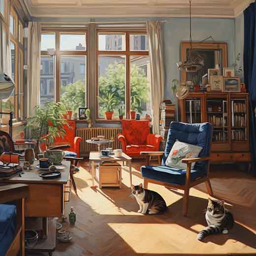dream about cats in house