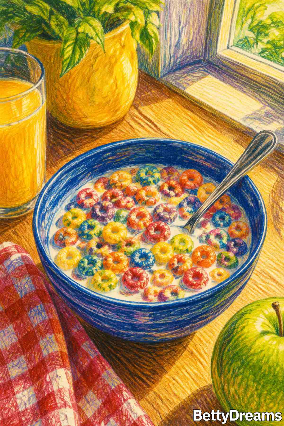 dreaming about cereal