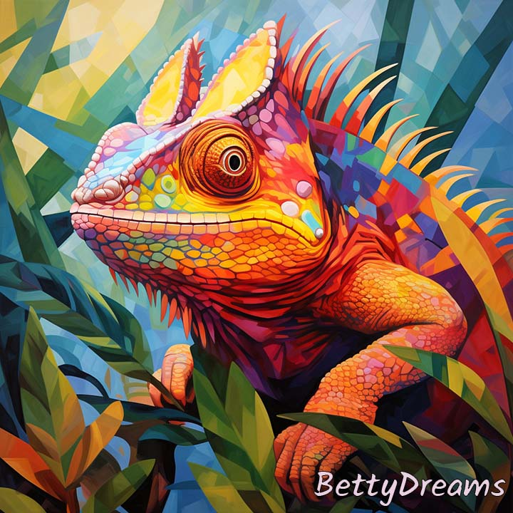 dream about chameleon 