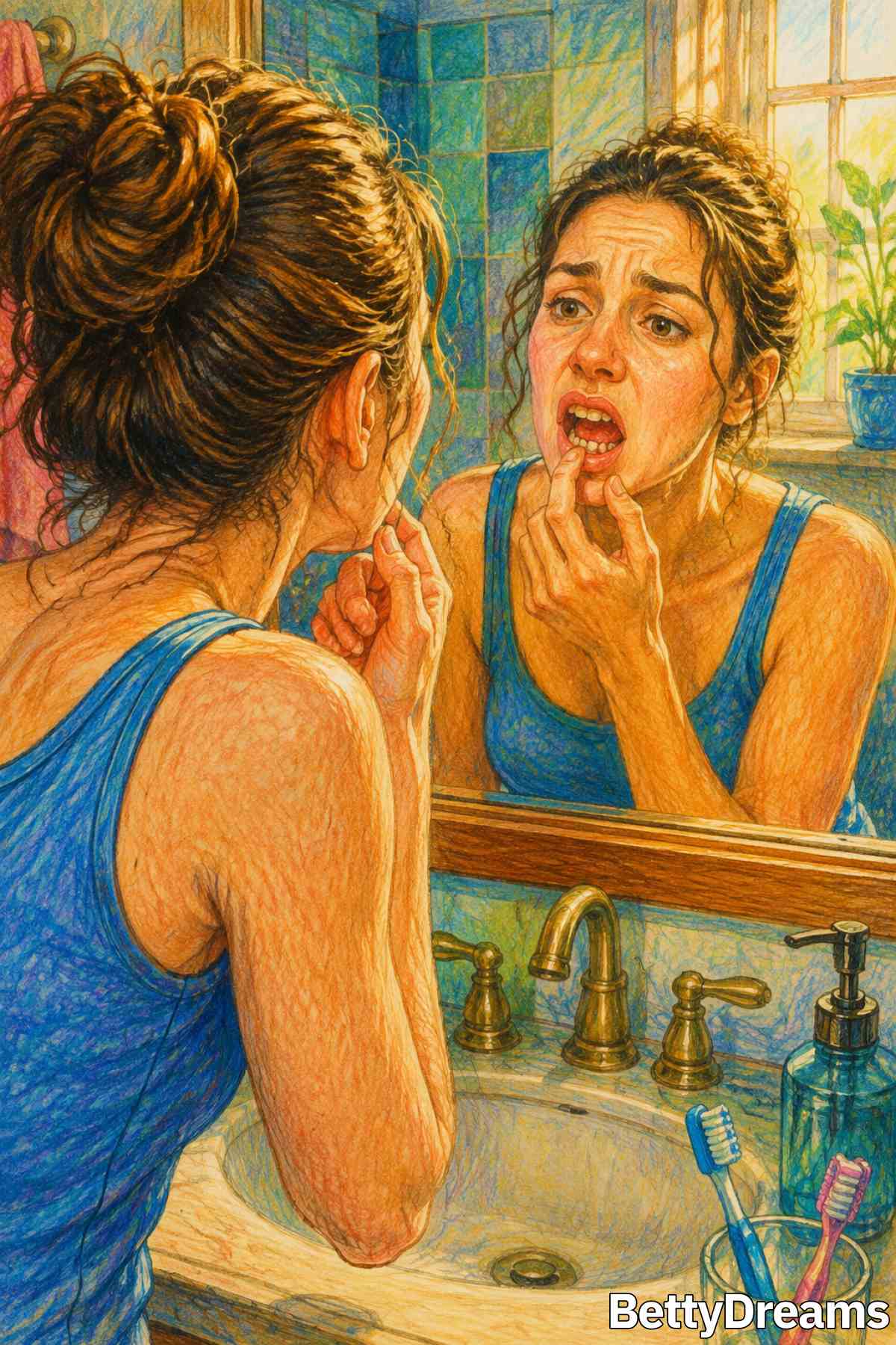 symbolism of a chipped tooth dream