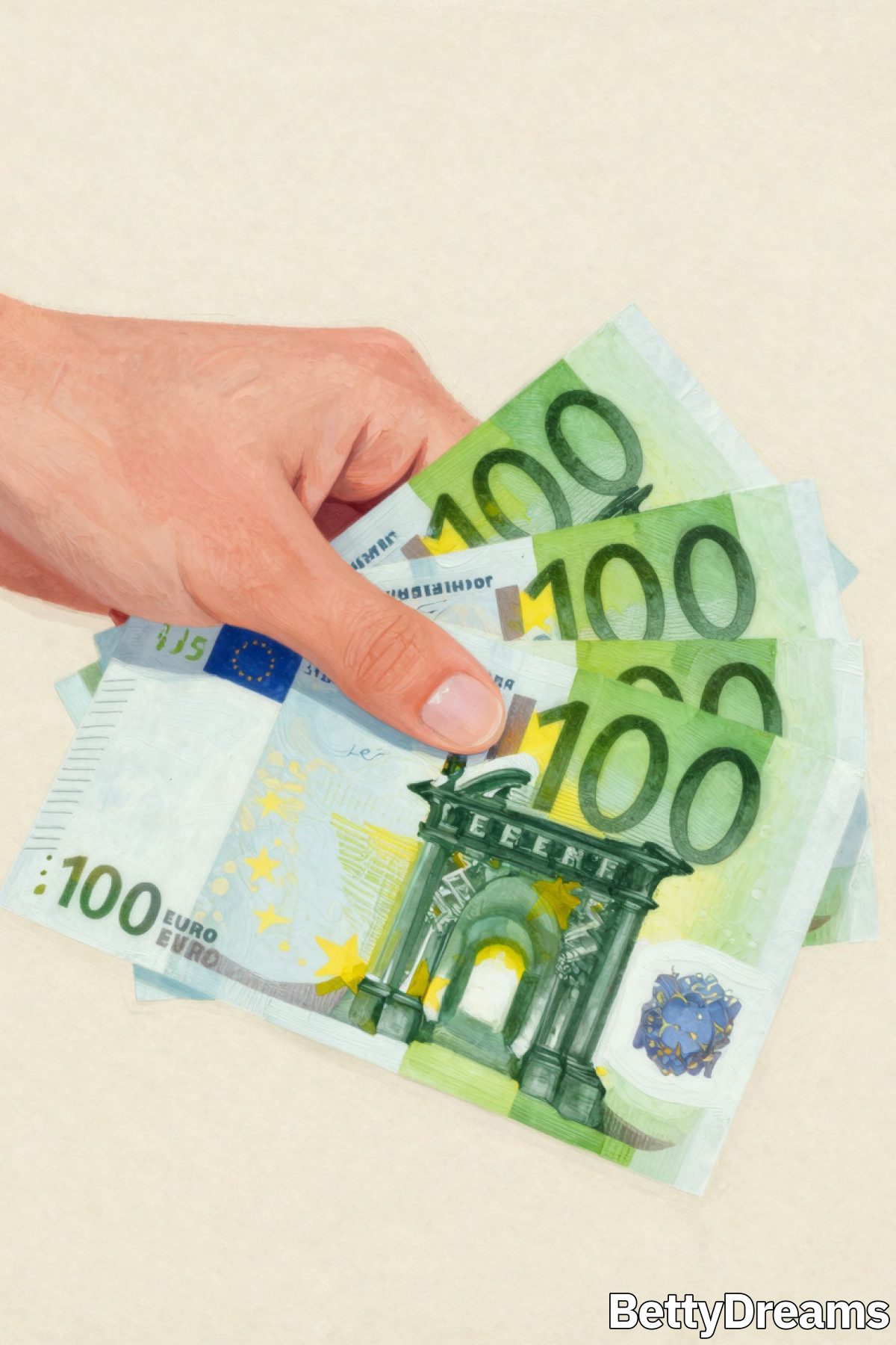 having a dream about counting money