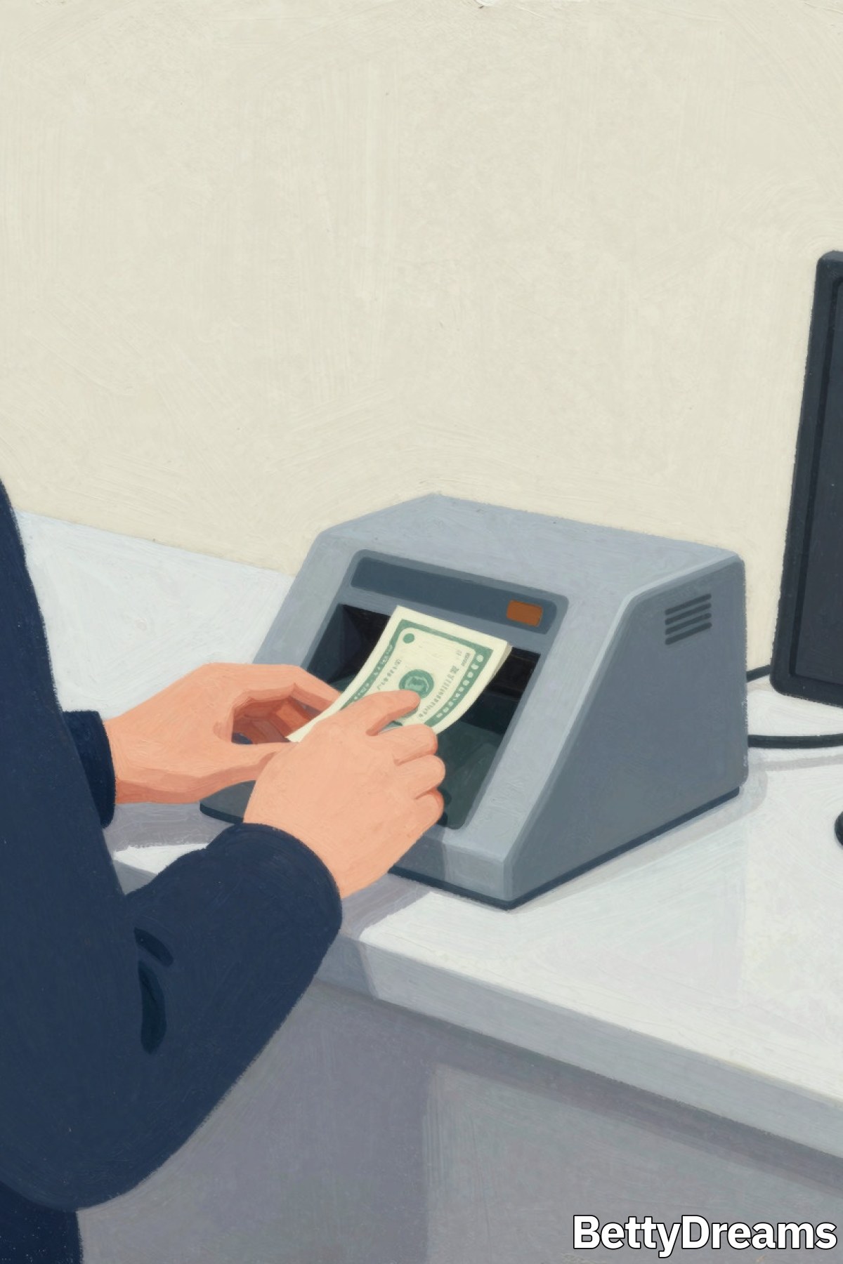 dream about counting money