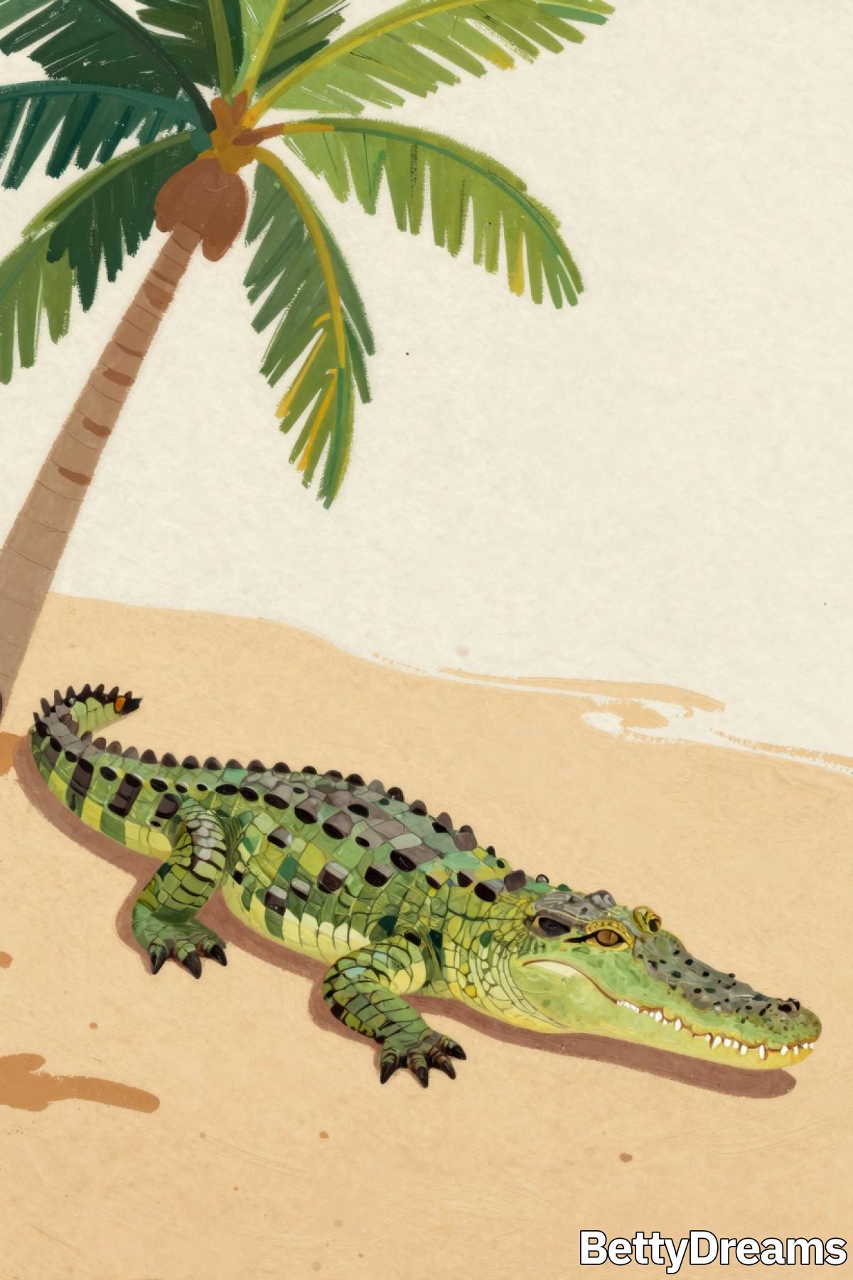 dreaming about a crocodile