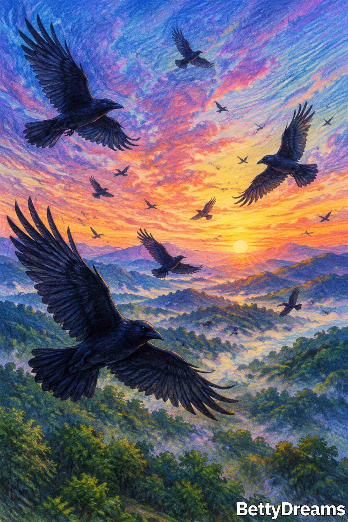 interpretation of dreaming about crows