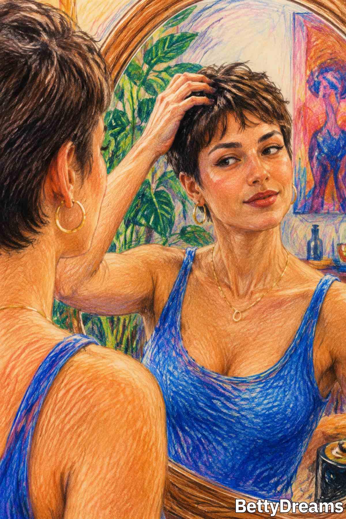 having a dream about cutting hair