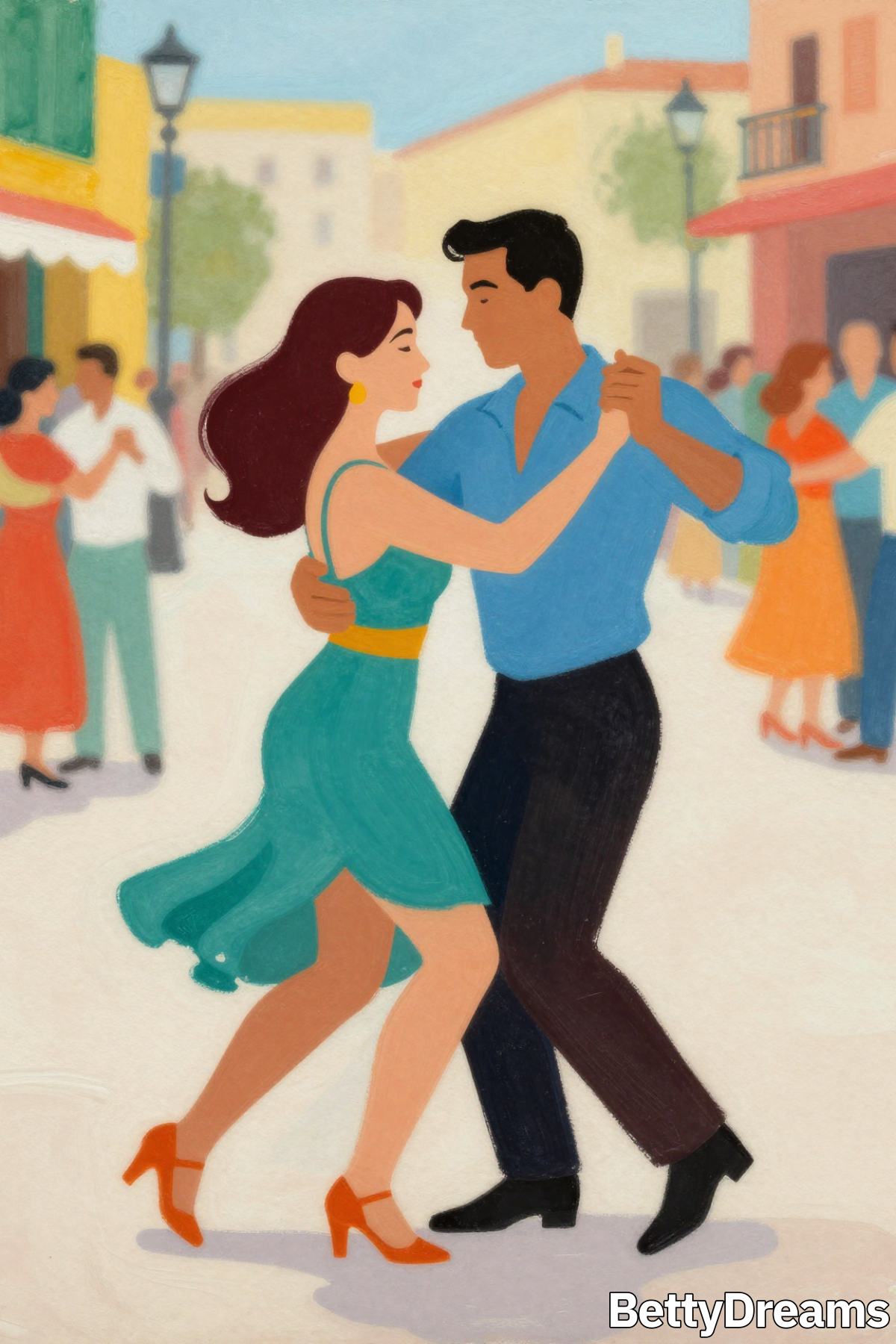 seeing dancing in a dream