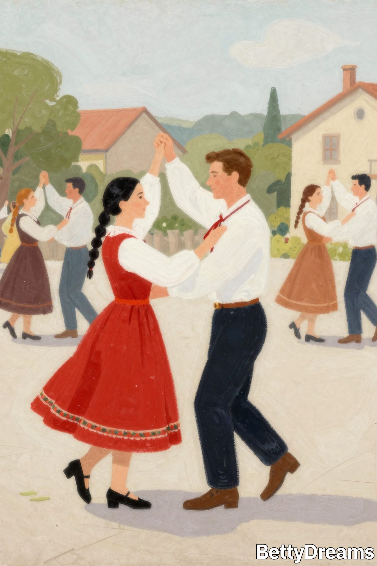 having a dream about dancing