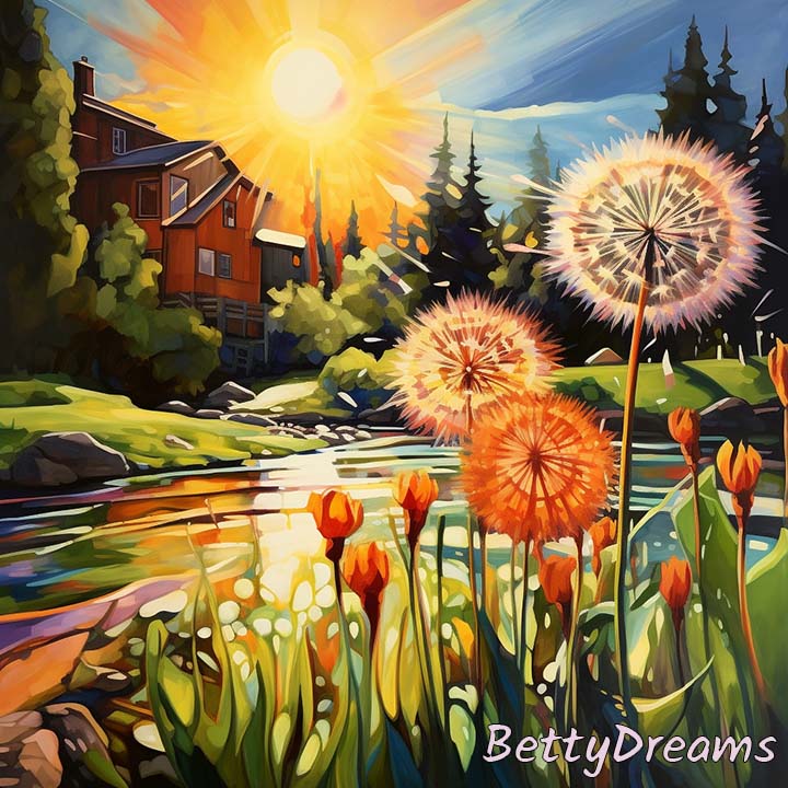 dream about dandelion