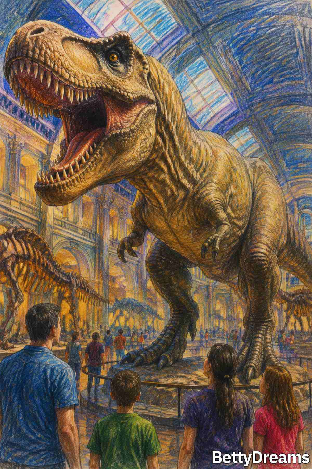 dreaming about dinosaurs